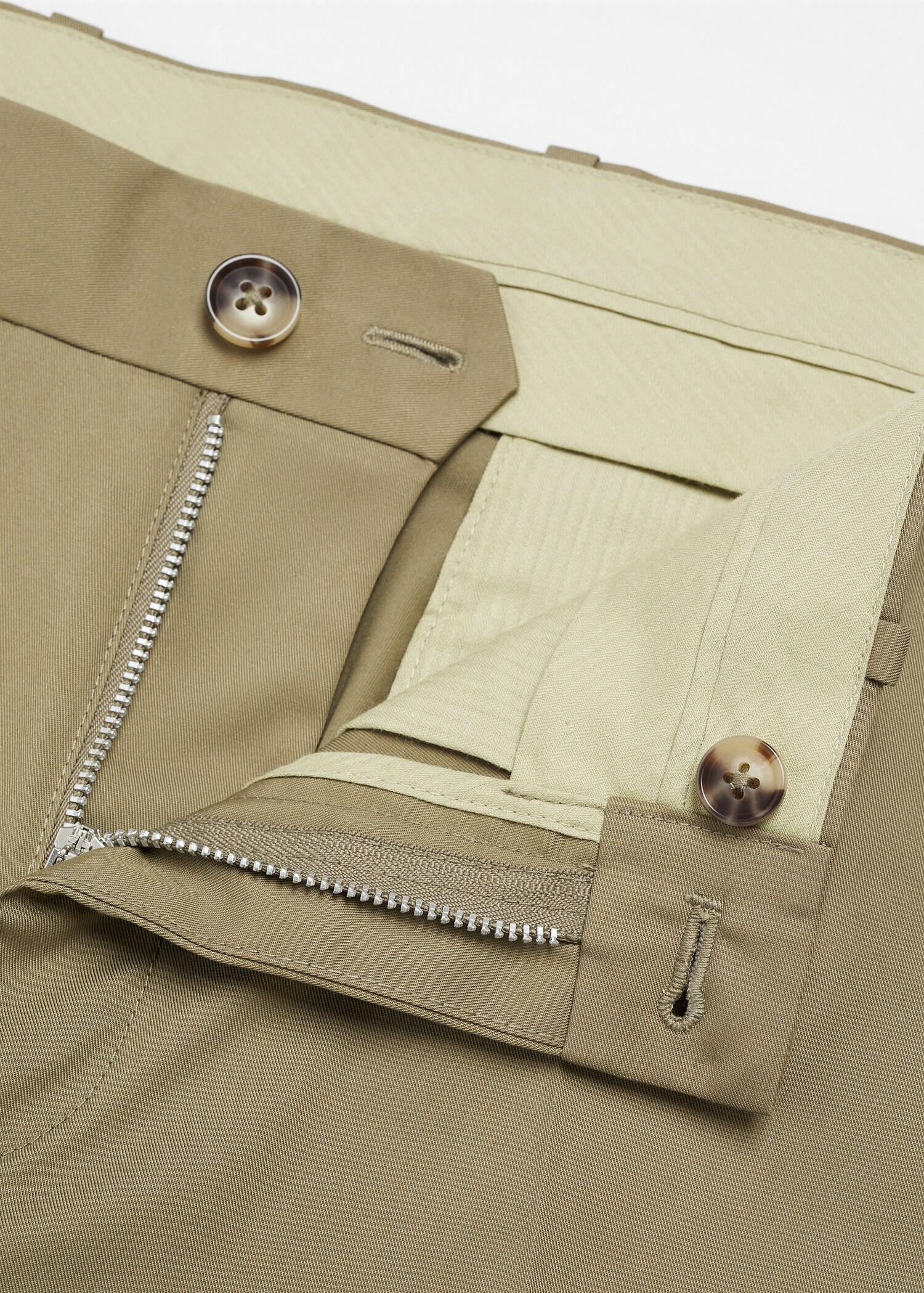 Slim fit lyocell pants - Details of the article 8