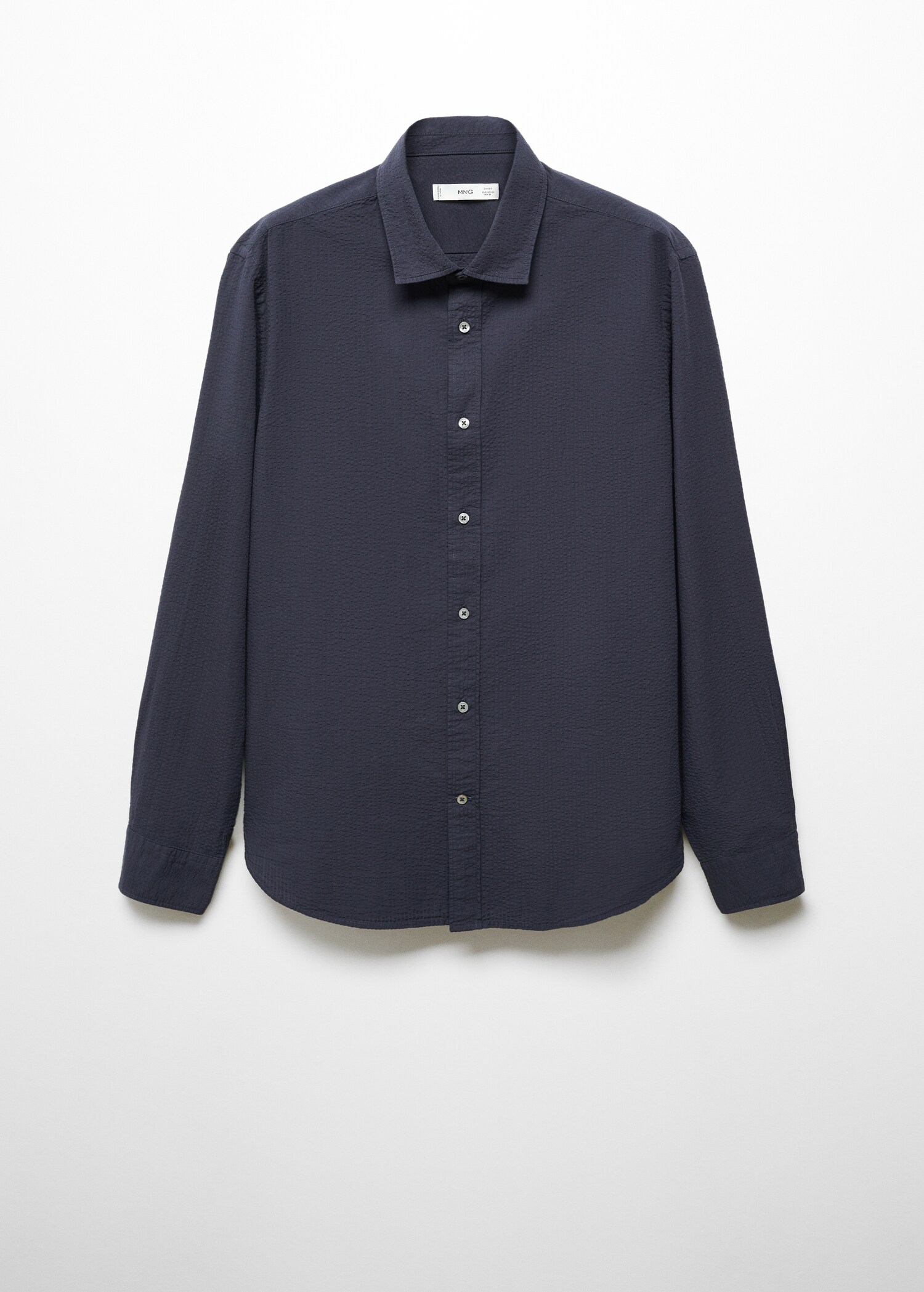 100% seersucker cotton shirt - Article without model