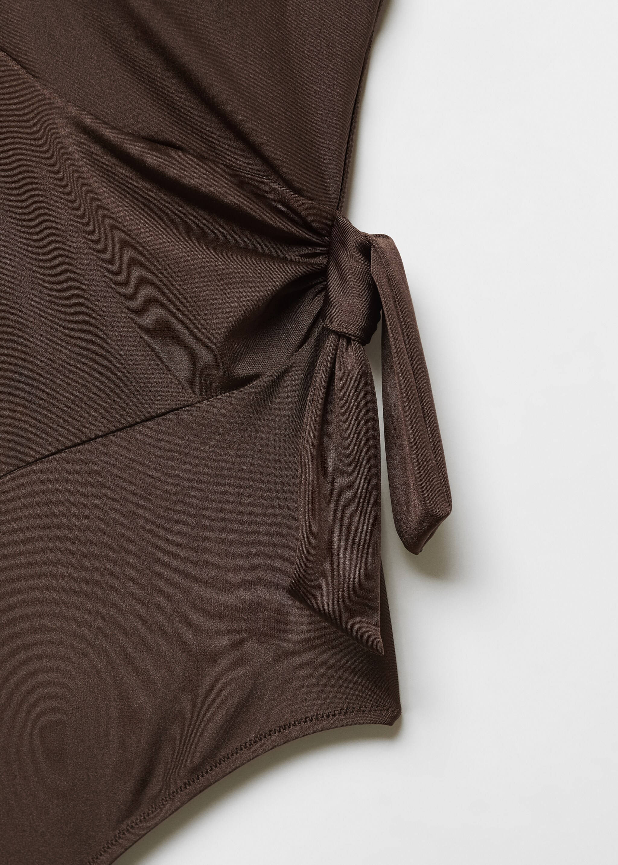 Swimsuit with side knot - Details of the article 8