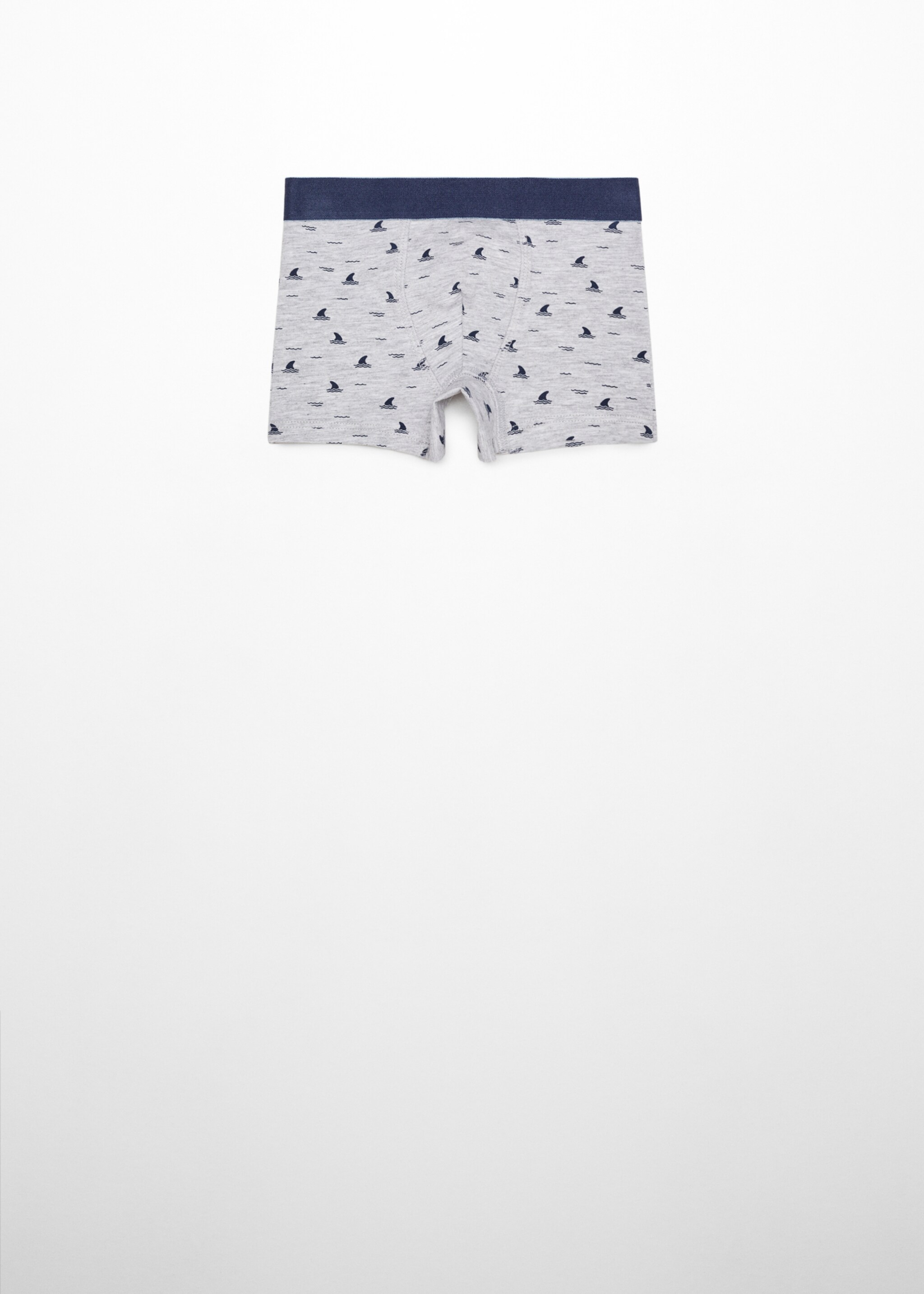 Pack 3 bòxers estampats - Revers de l'article, Gris mig vigoré. Ref: 67026743-00.