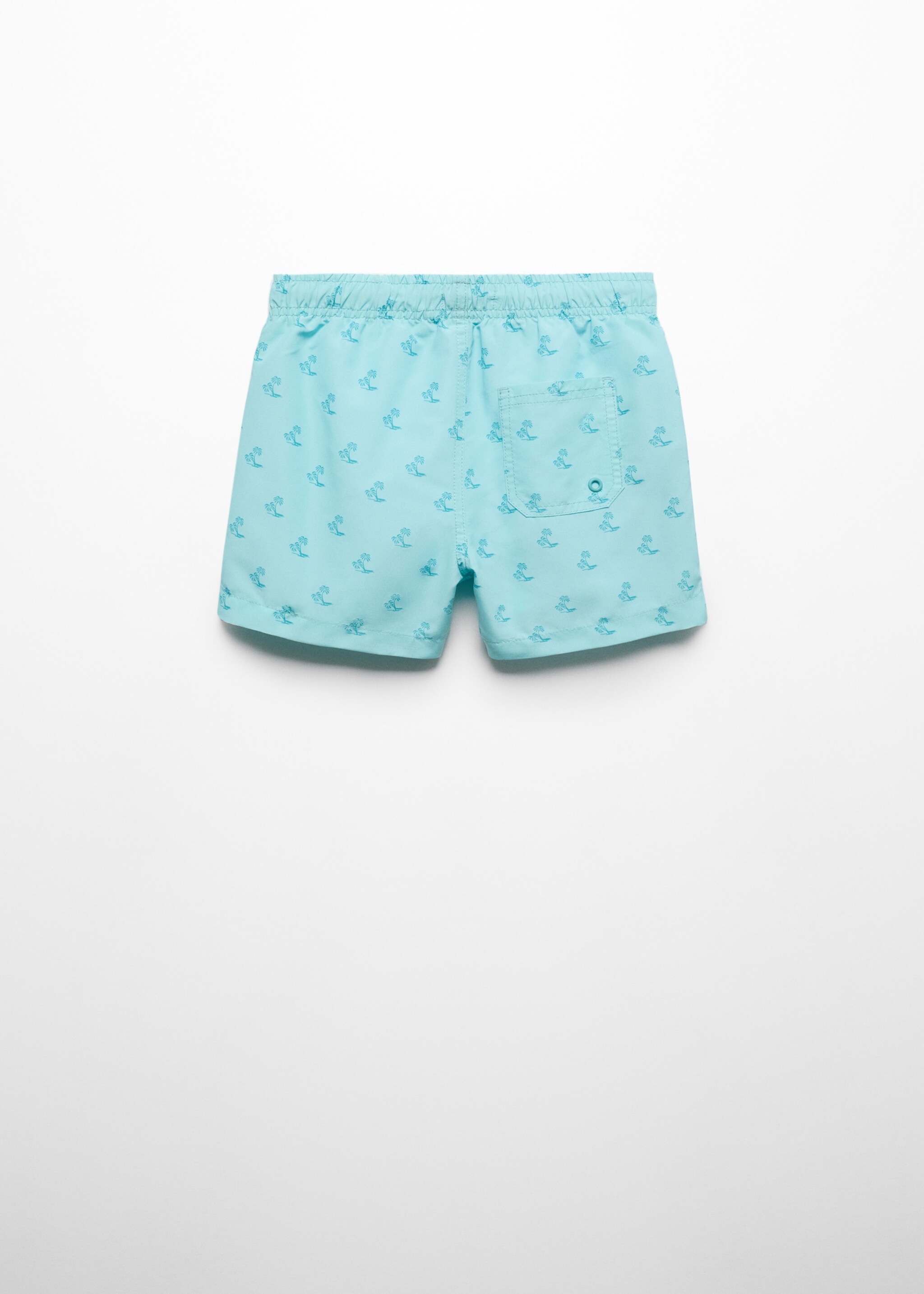Maillot de bain imprimé palmiers - Verso de l’article