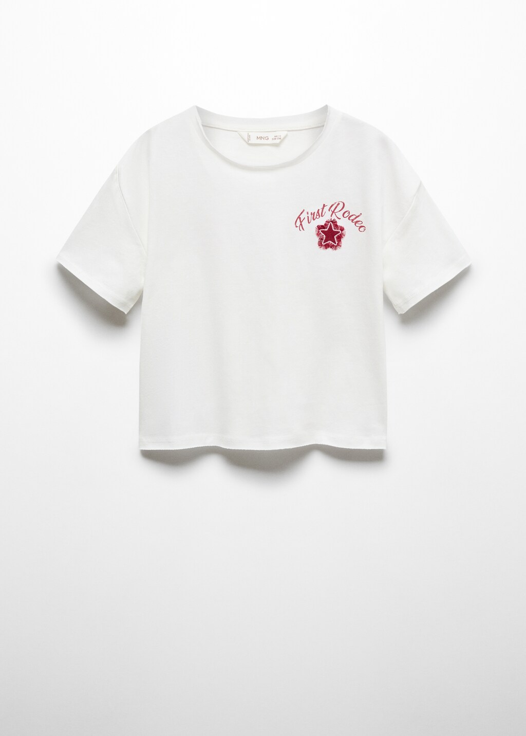 Star printed t-shirt - Girls | MANGO OUTLET USA