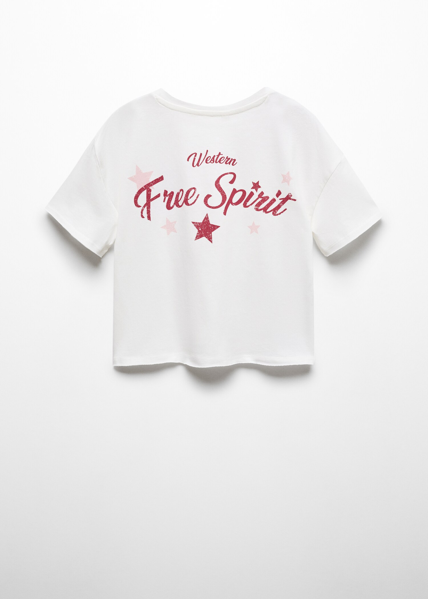 Star printed t-shirt - Reverse of the article
