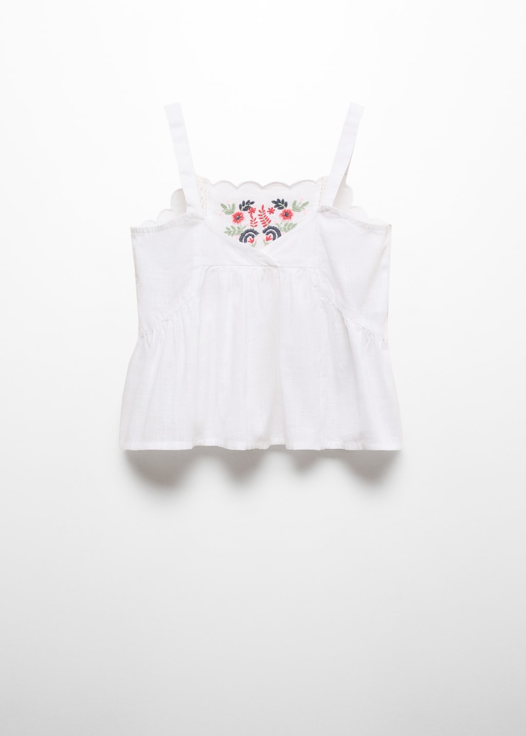 【在庫有】 - top flower Embroidered Girls USA OUTLET MANGO | ジャケット・アウター