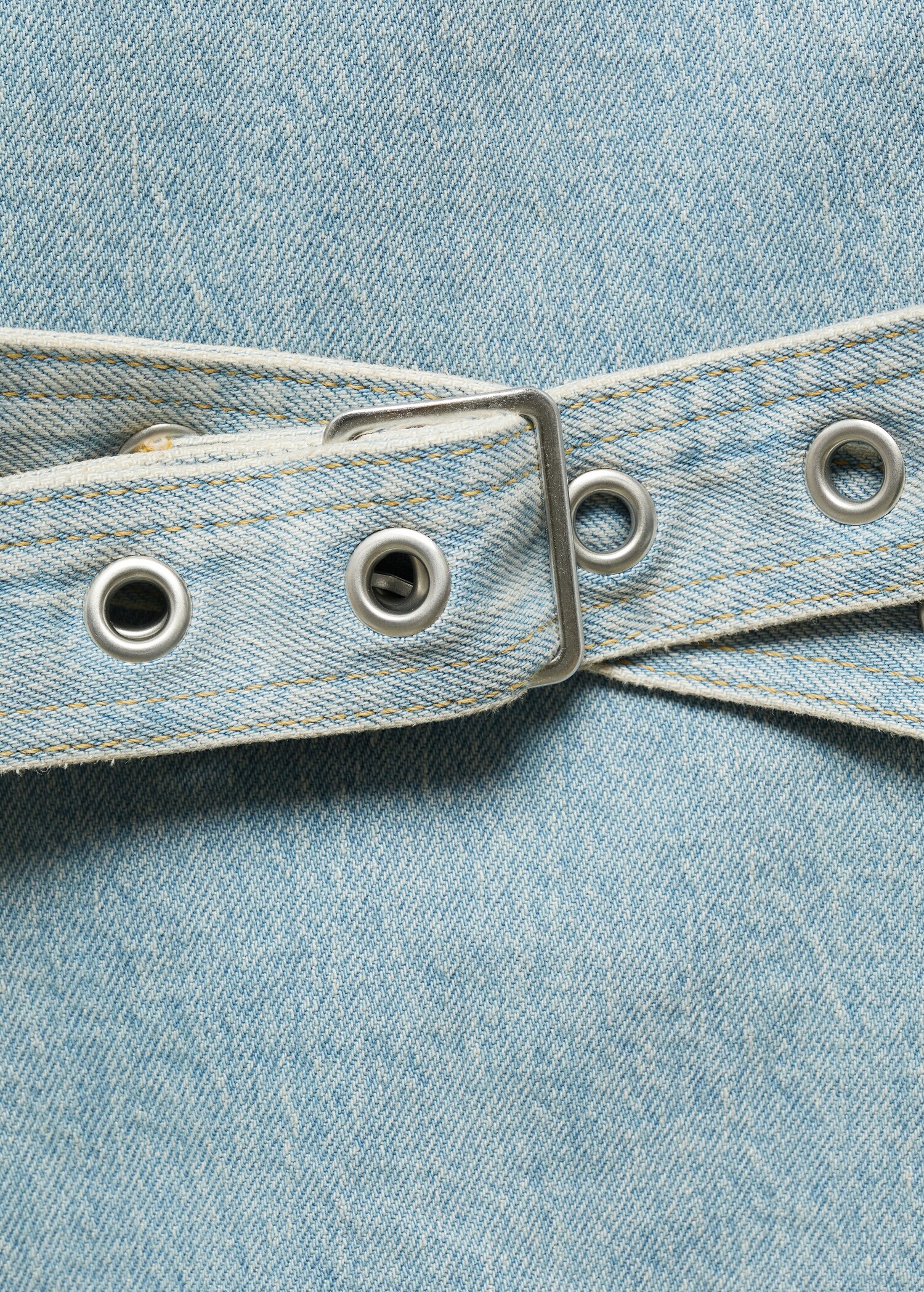 Vestido vaquero cinturón - Detalle del artículo 8