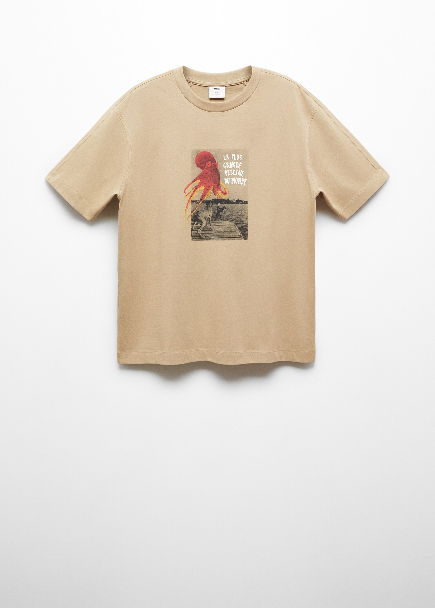 Camiseta 100% algodón estampado - Artículo sin modelo