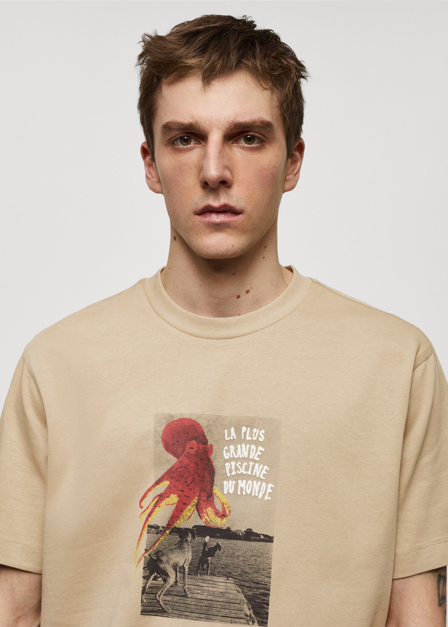 Camiseta 100% algodón estampado - Detalle del artículo 1