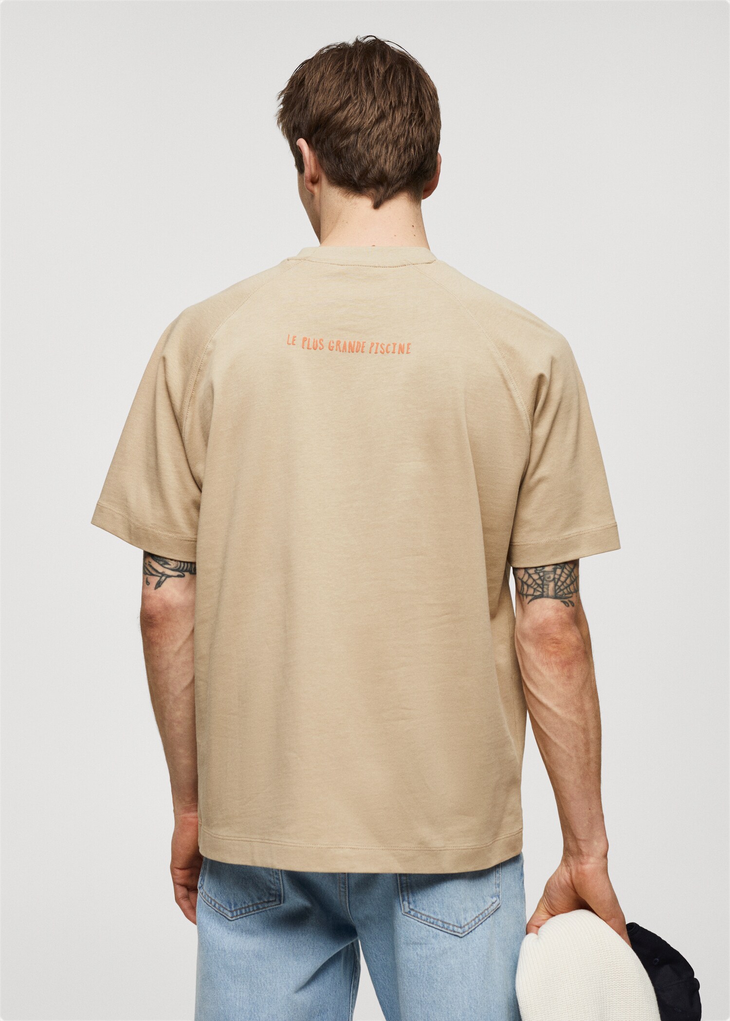 Camiseta 100% algodón estampado - Reverso del artículo