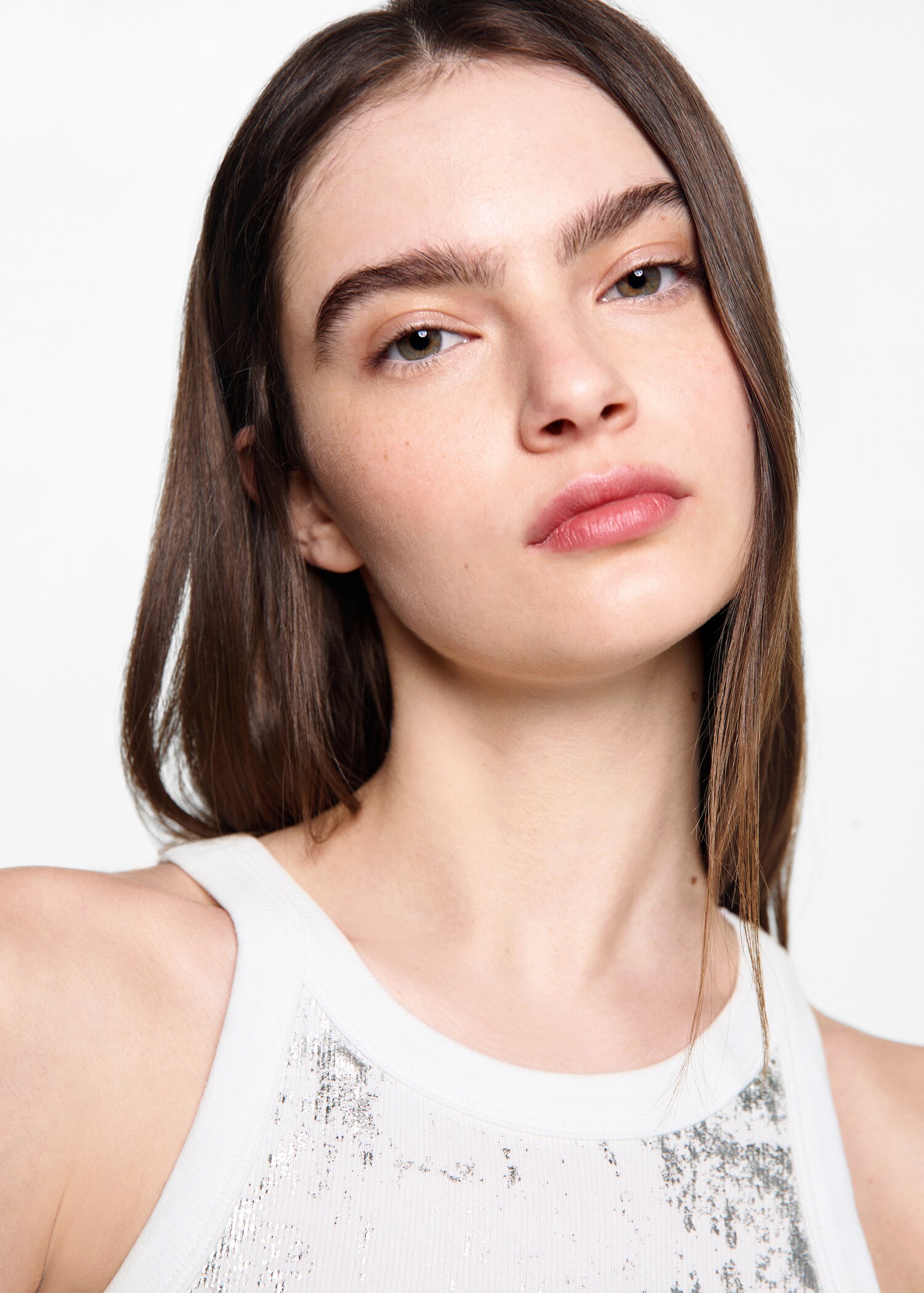 Top mit Metallic-Detail - Detail des Artikels 1