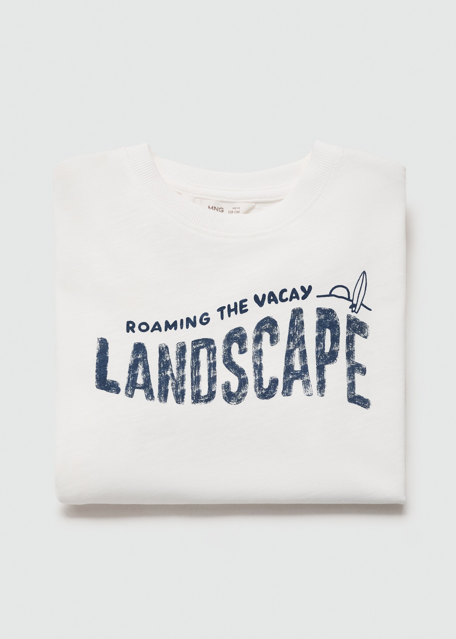 Printed cotton-blend T-shirt - Details of the article 8