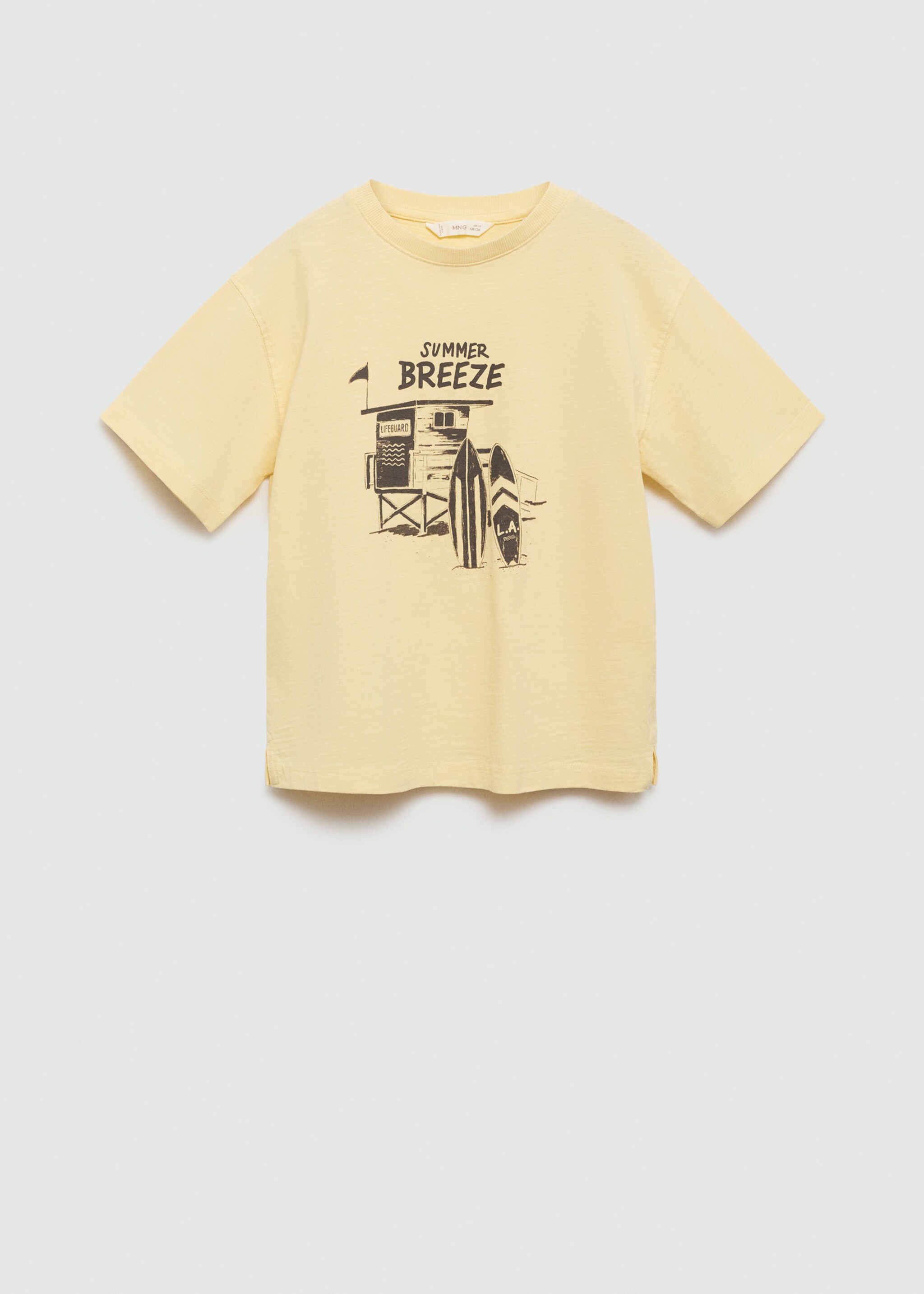 T-shirt estampada algodão - Artigo sem modelo