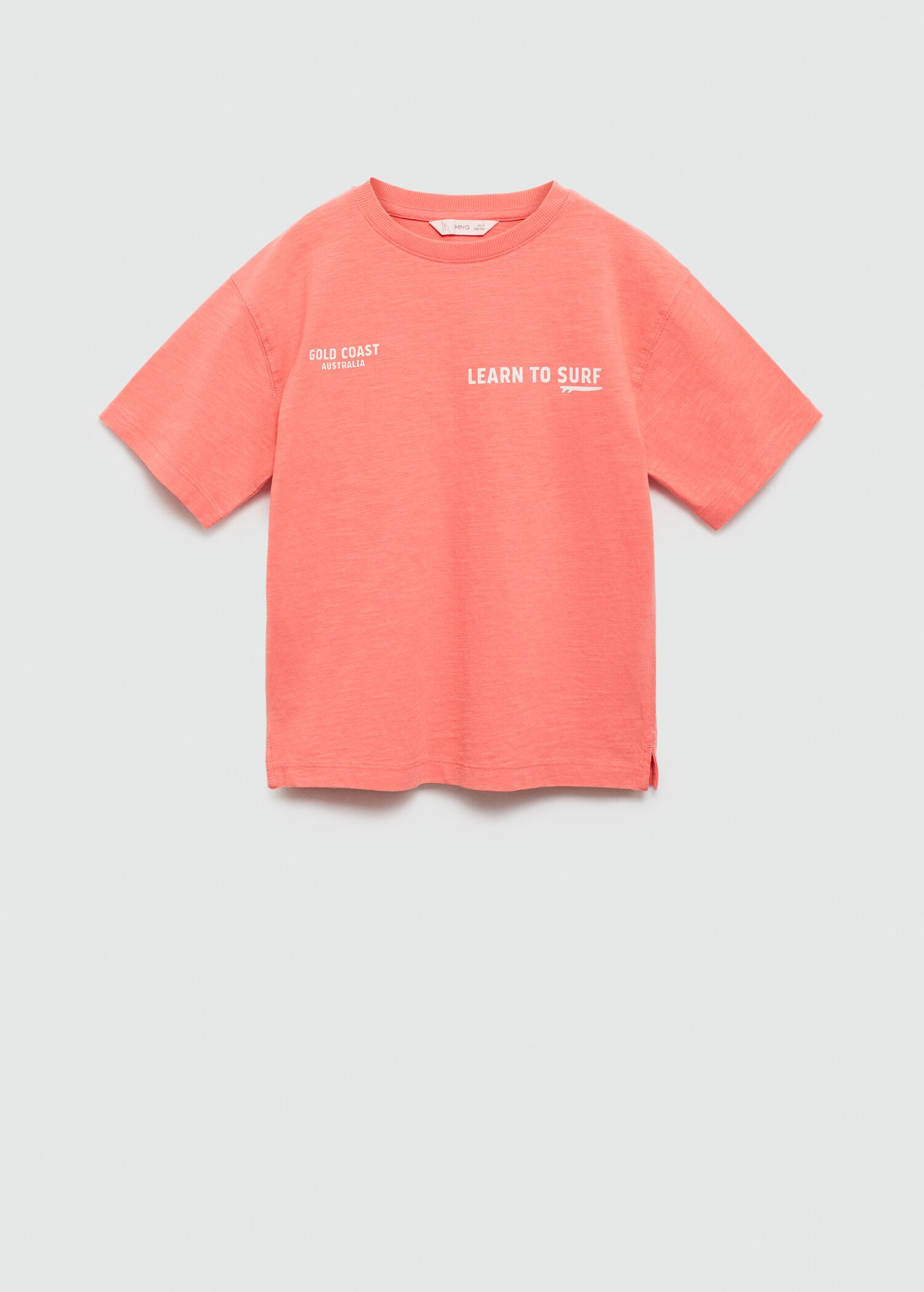 Printed cotton-blend T-shirt - Article without model