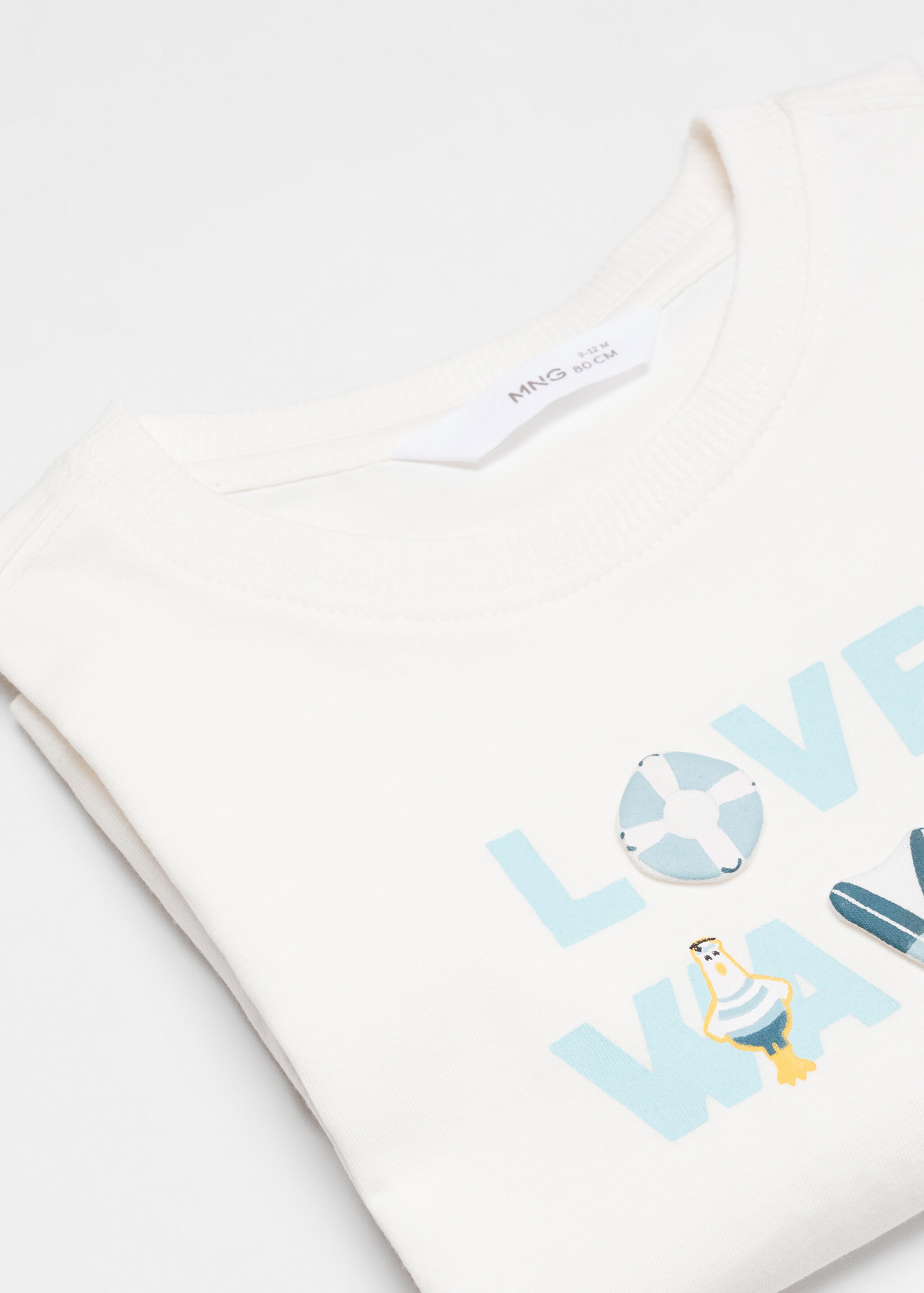 T-shirt message imprimé - Détail de l'article 0