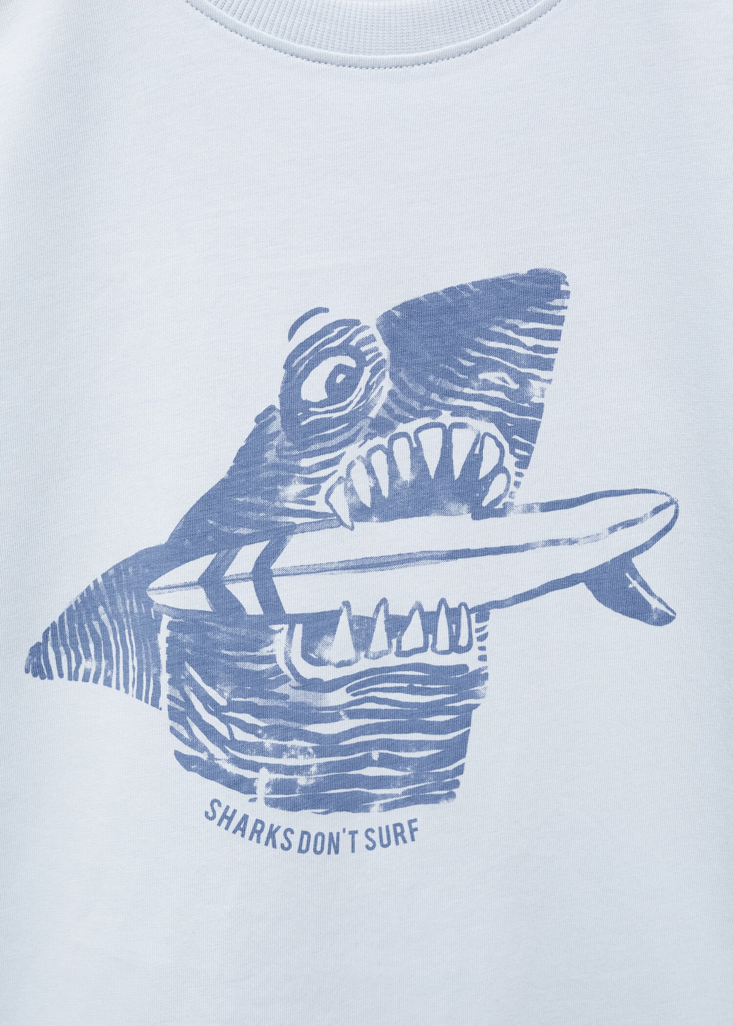 Printed cotton-blend T-shirt - Details of the article 8