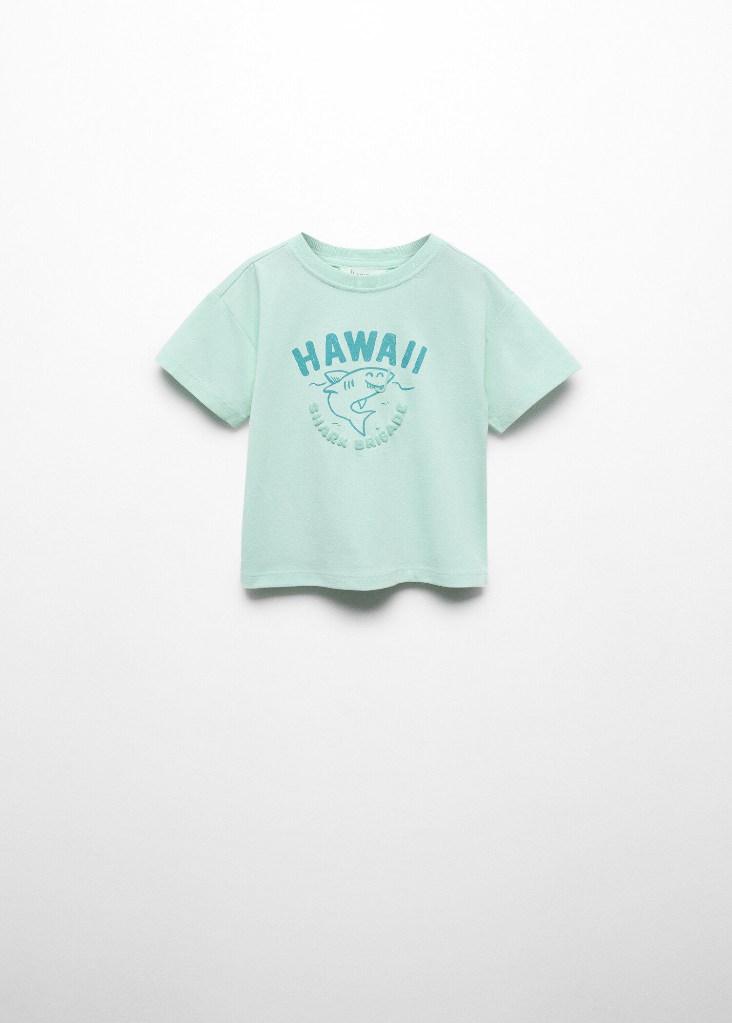 Printed cotton-blend T-shirt - Article without model