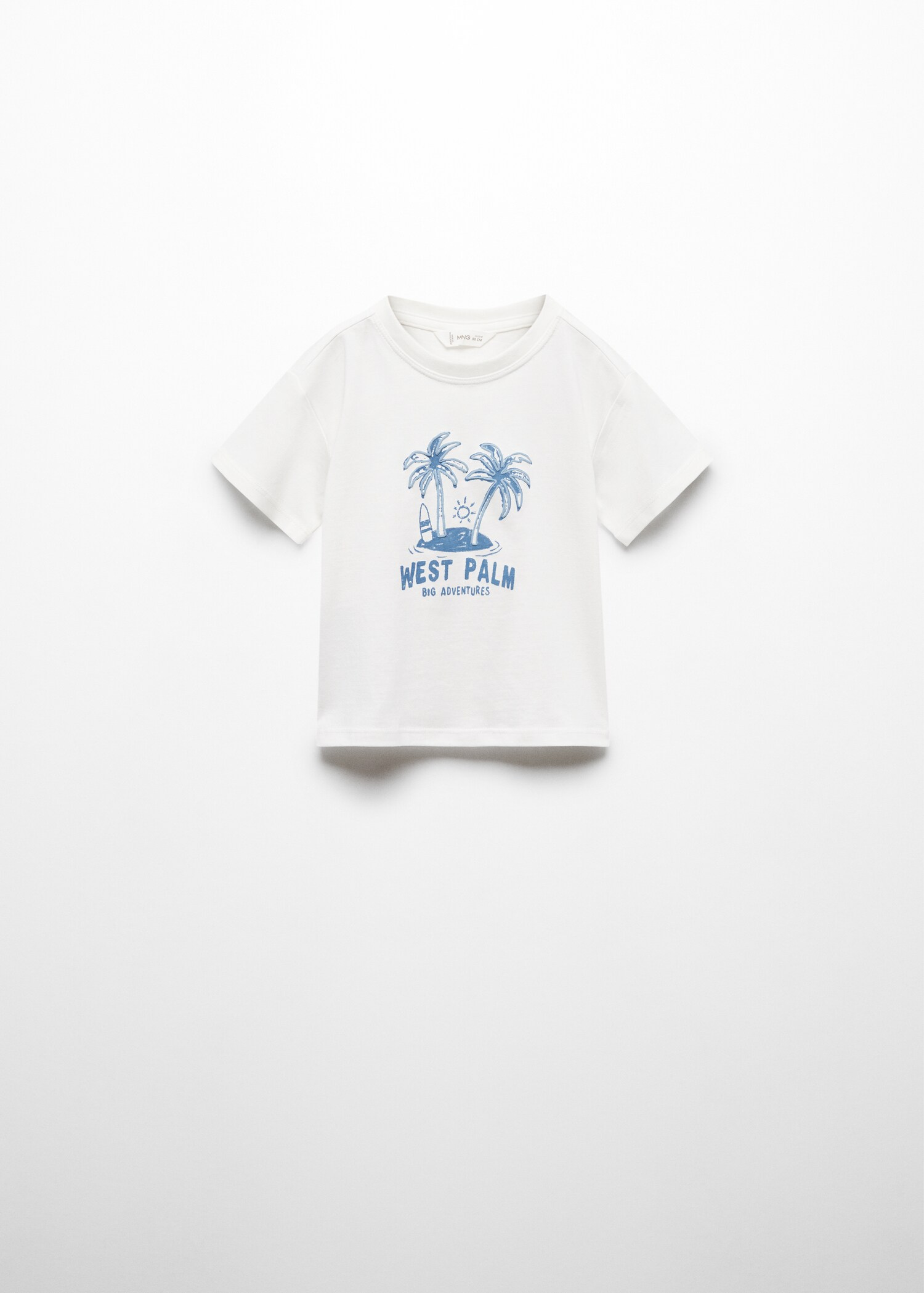 Bedrucktes Baumwoll-T-Shirt - Artikel ohne Model