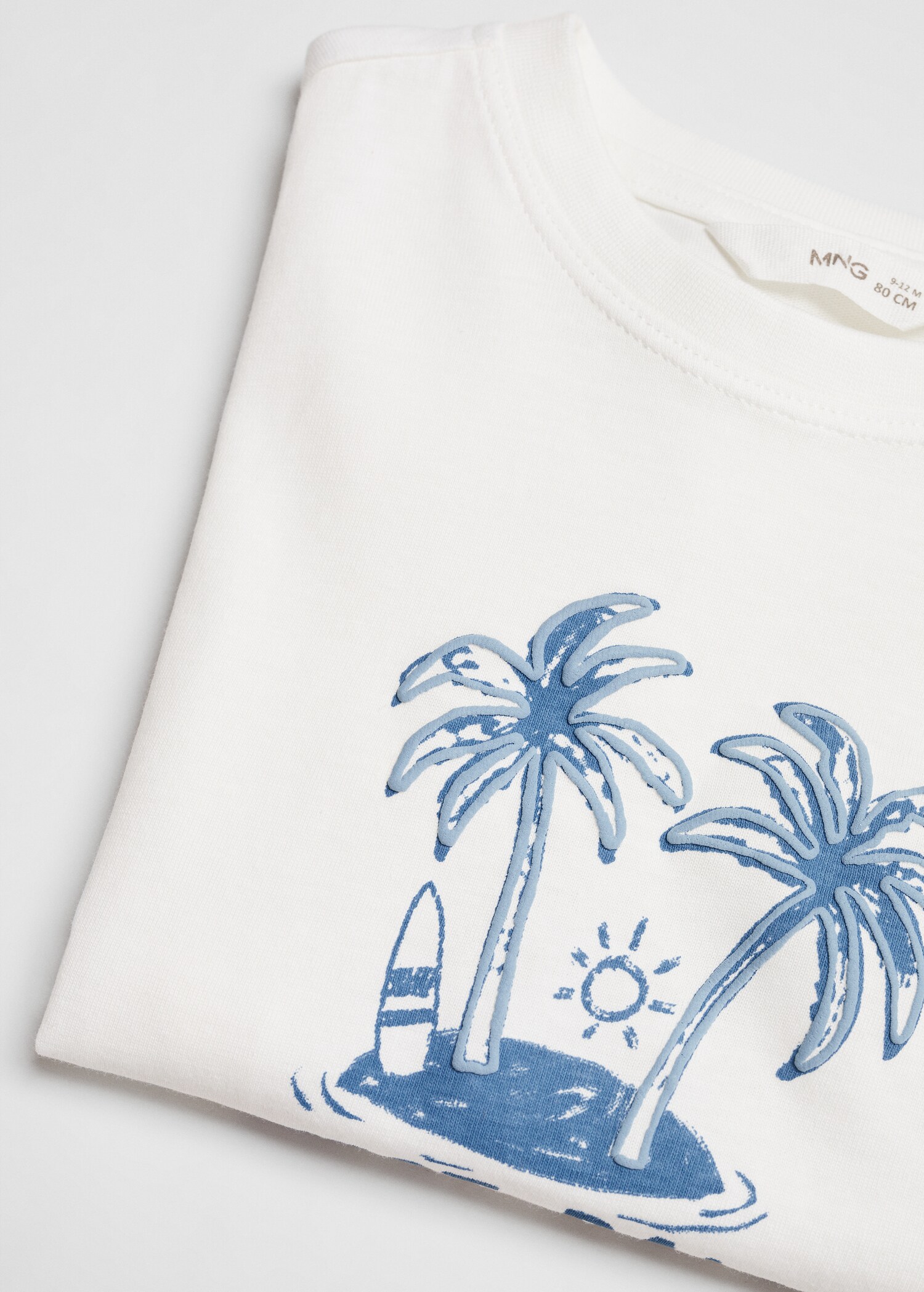 Bedrucktes Baumwoll-T-Shirt - Detail des Artikels 0