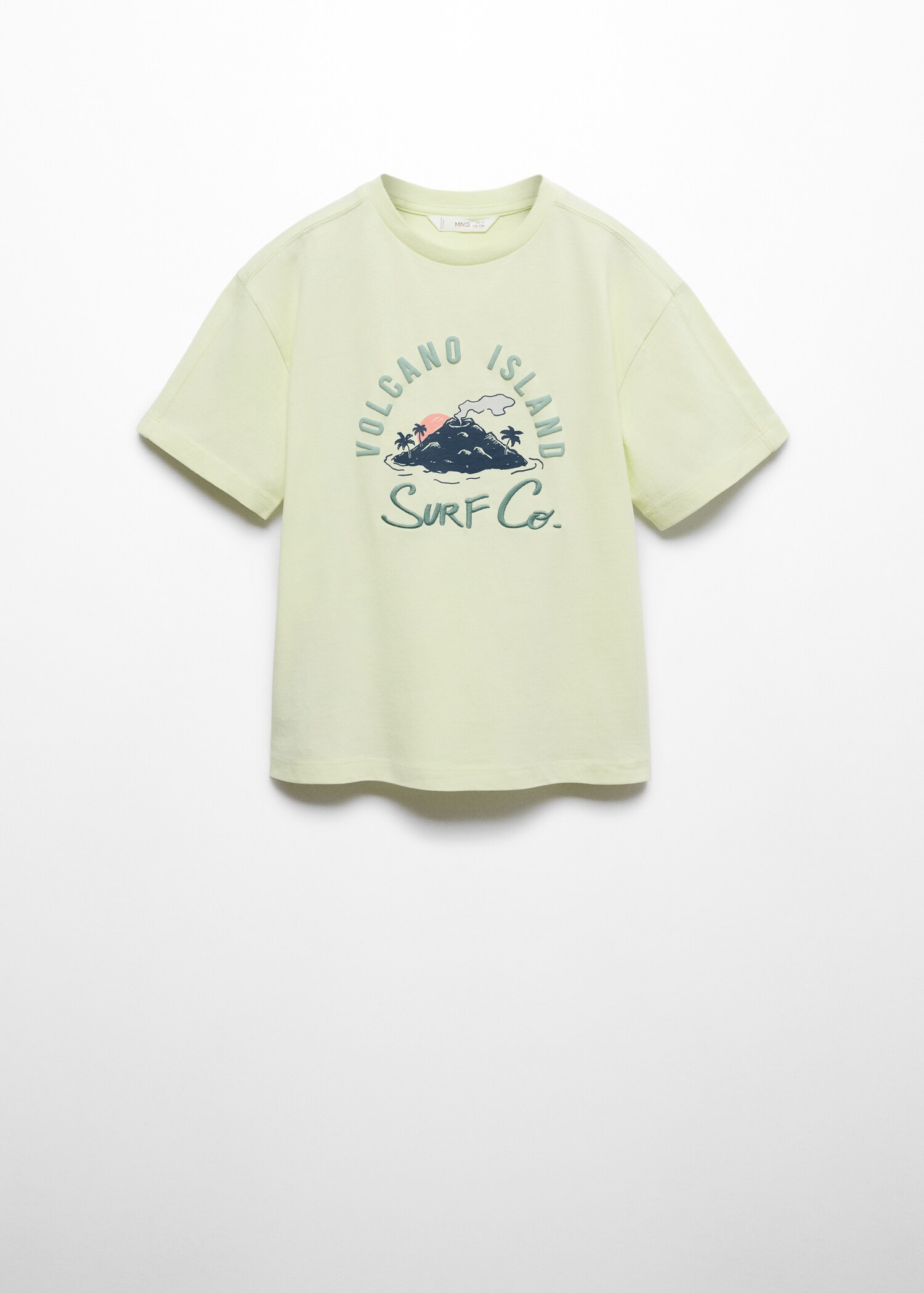 Printed cotton-blend T-shirt - Article without model