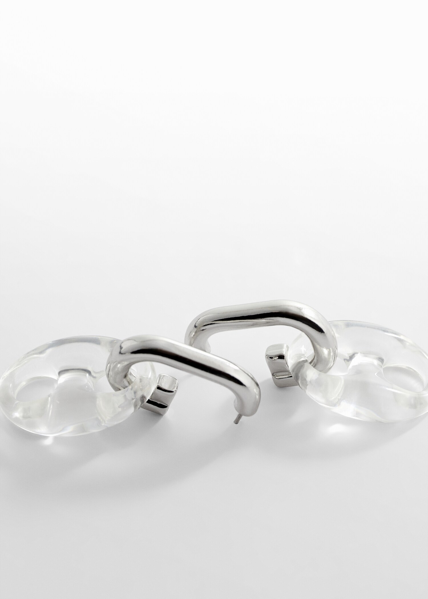 Pendientes eslabones combinados - Detalle del artículo 1