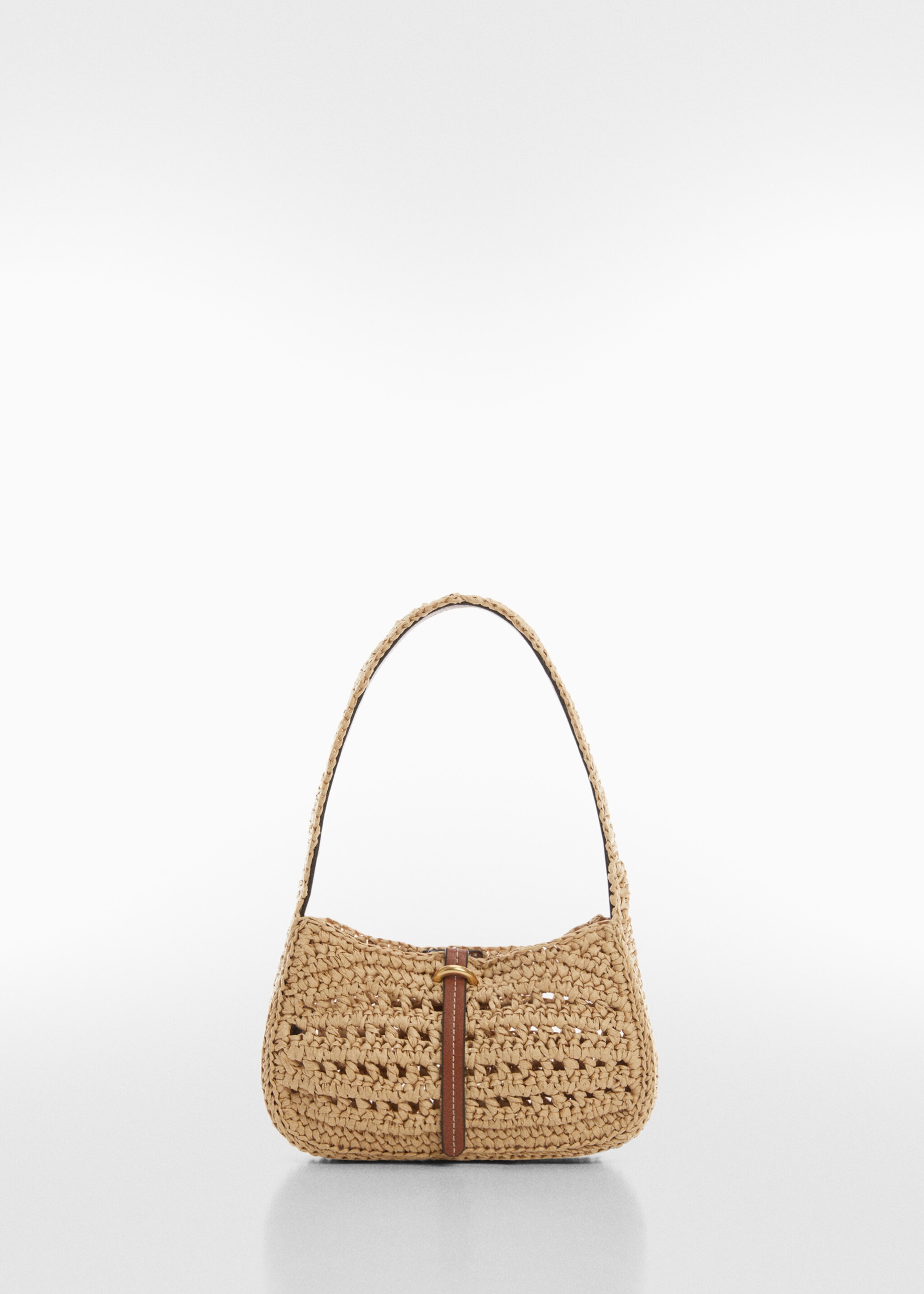 Schultertasche aus Naturfaser - Artikel ohne Model