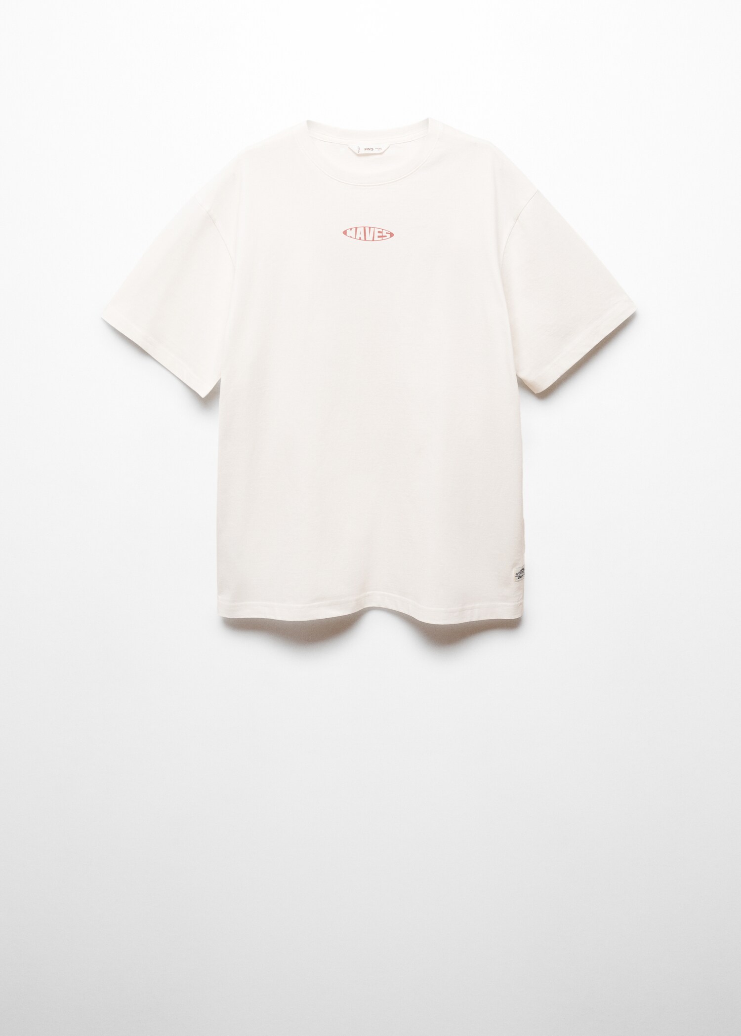 Printed message T-shirt - Article without model