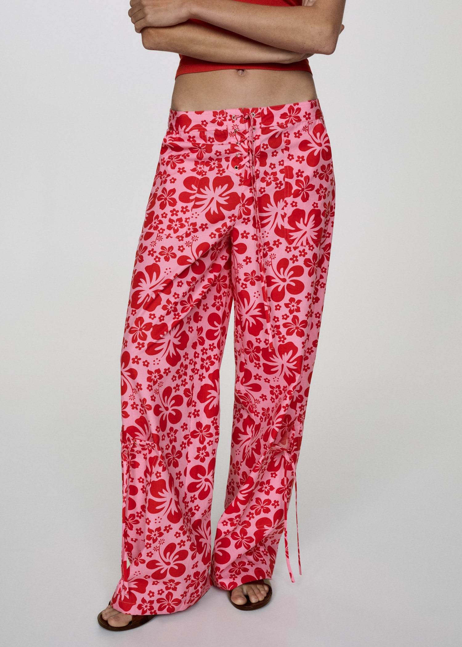 Pantaloni Culotte Fiori Pantalone Culotte Clodyn