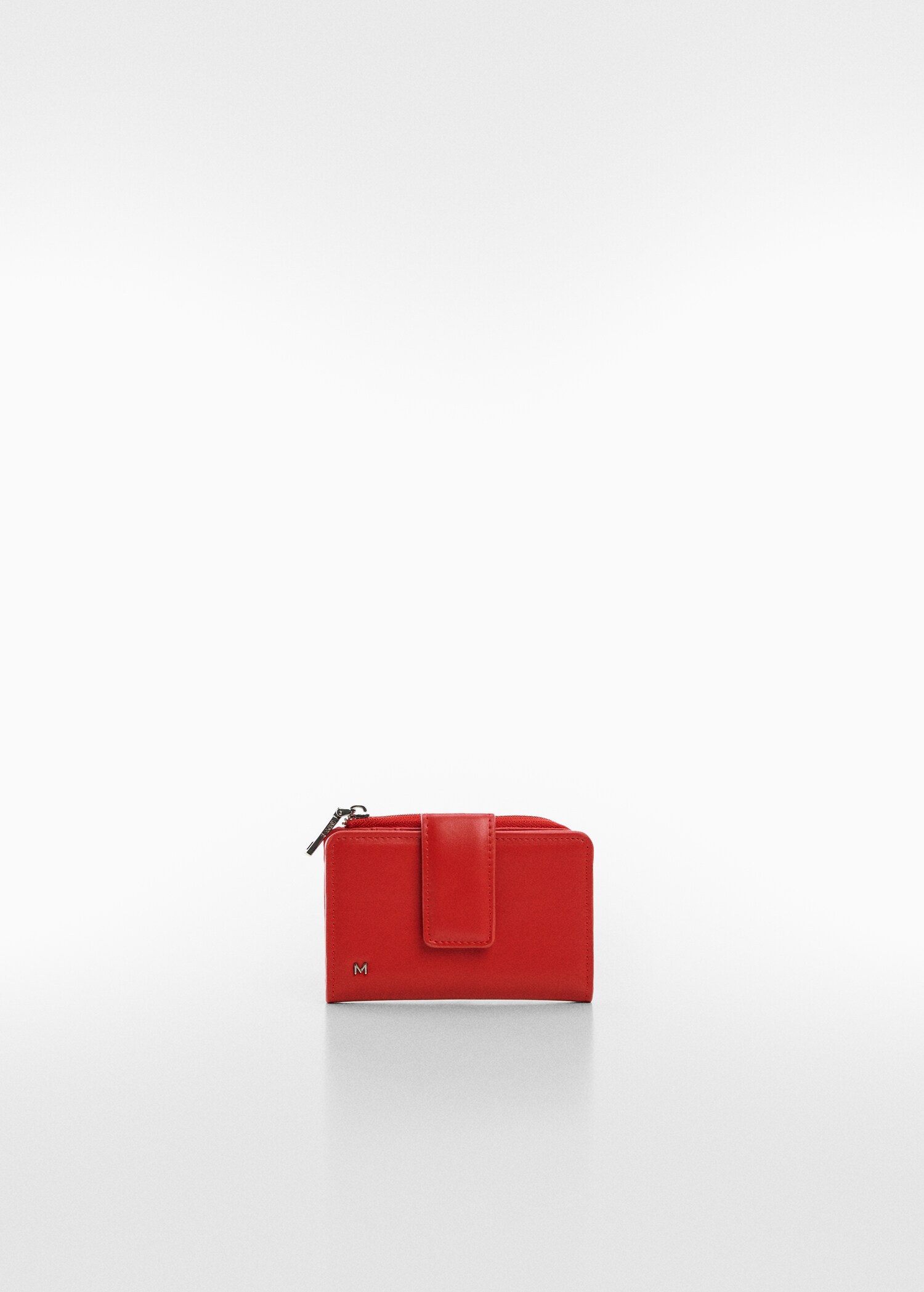 Wallet with flap and logo - Article without model