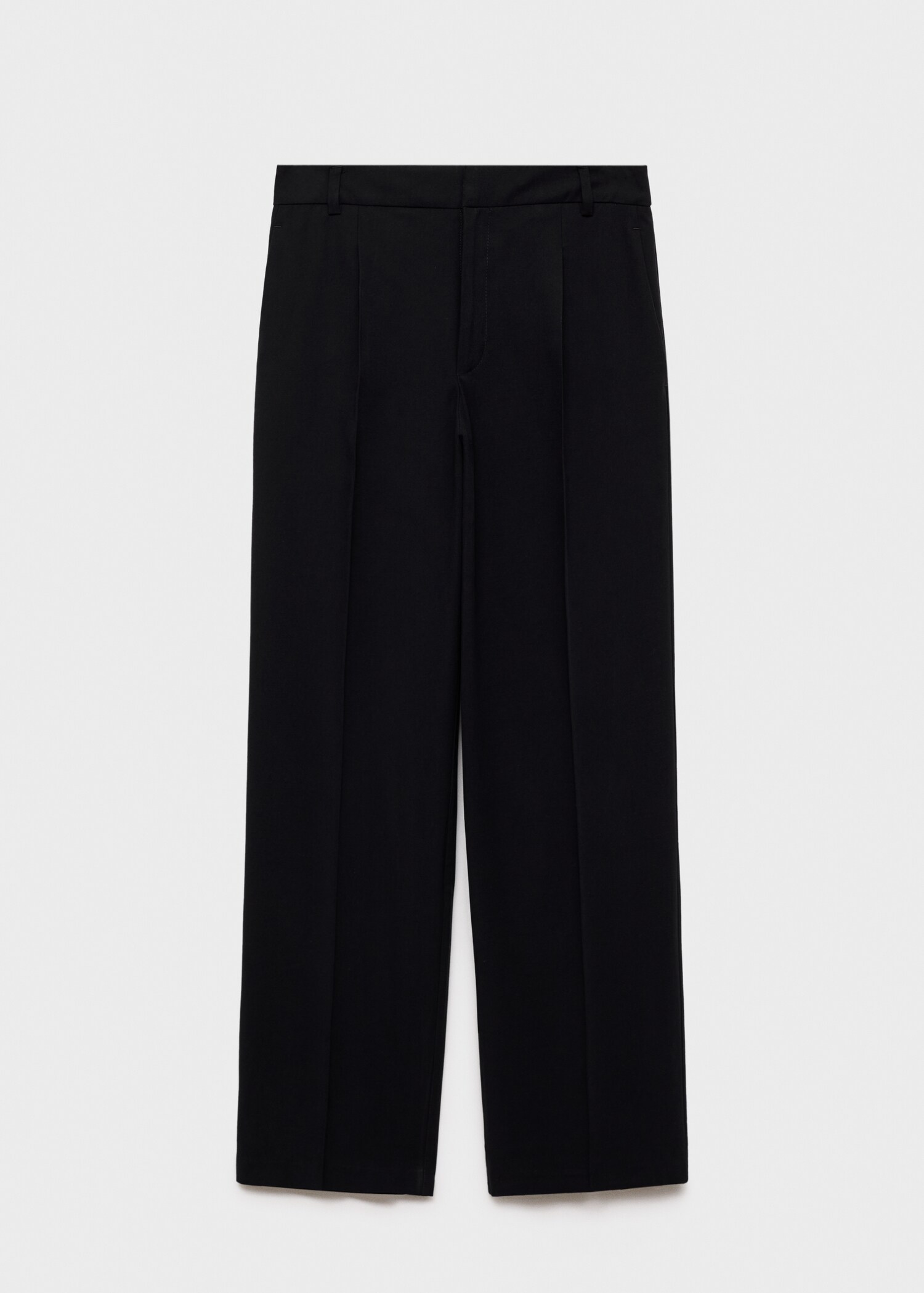 Gerade Bundfaltenhose - Artikel ohne Model