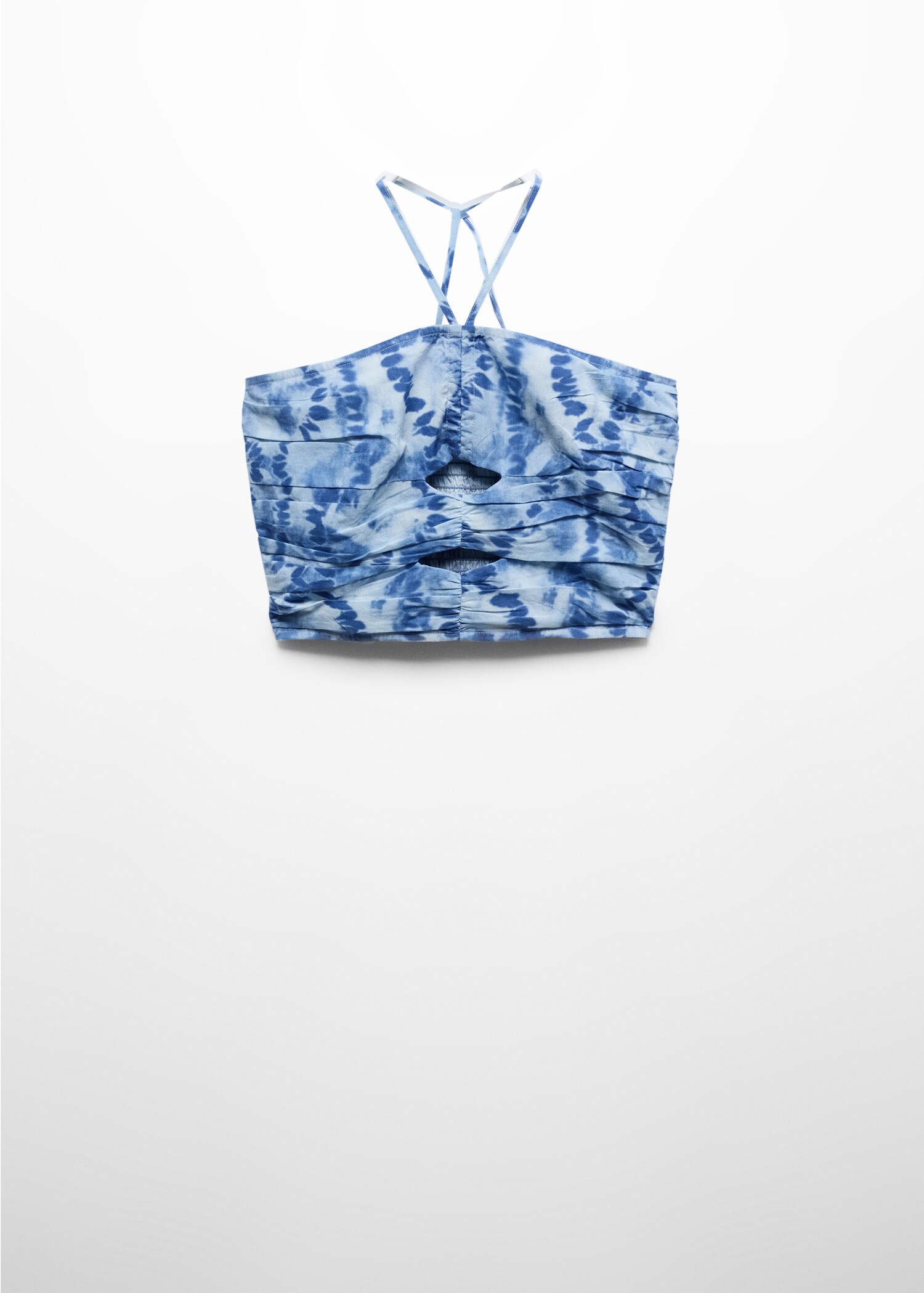 Printed crop top - Article without model