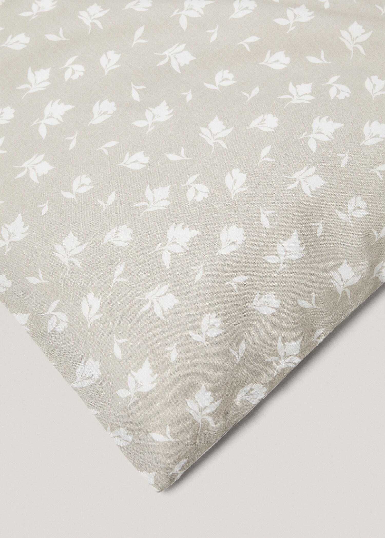 Housse de couette coton motif floral réversible lit 135/140 cm - Détail de l'article 3