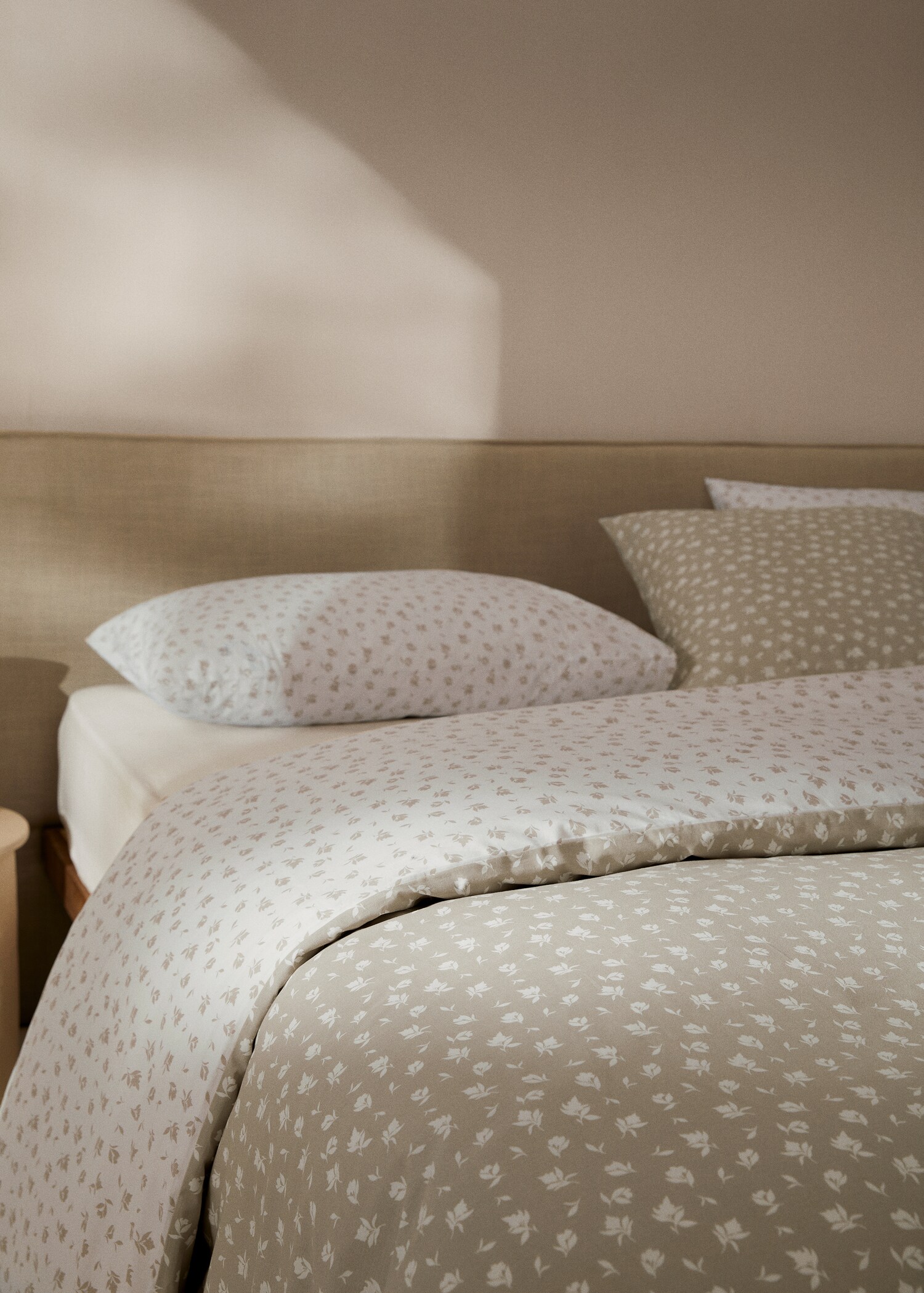 Housse de couette coton motif floral réversible lit 135/140 cm - Détail de l'article 7