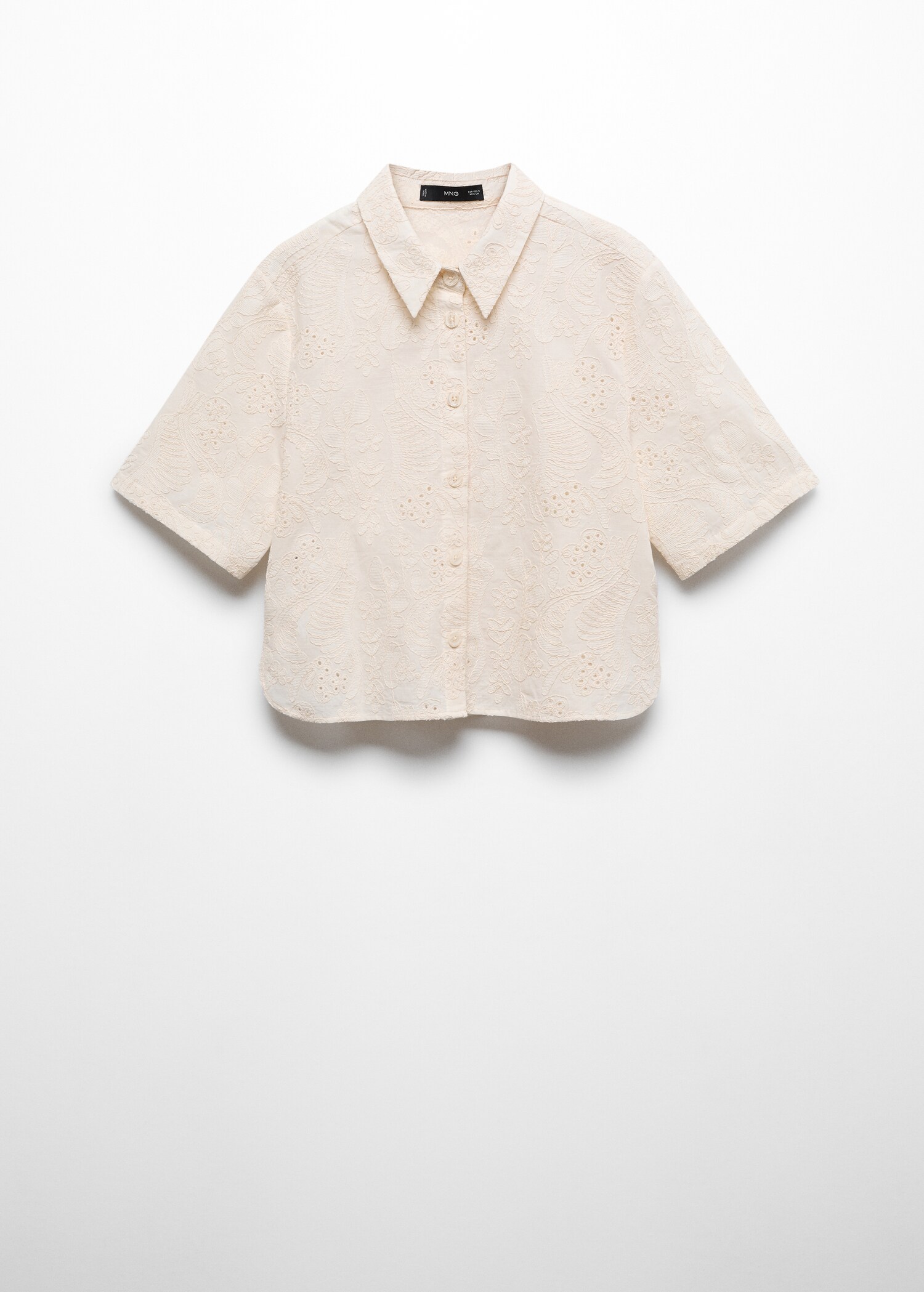 Camisa detalles bordados - Artículo sin modelo