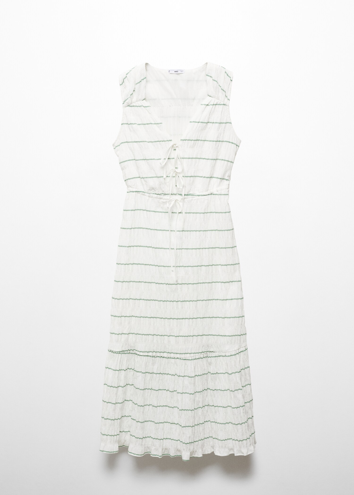 Bow striped dress - Article without model