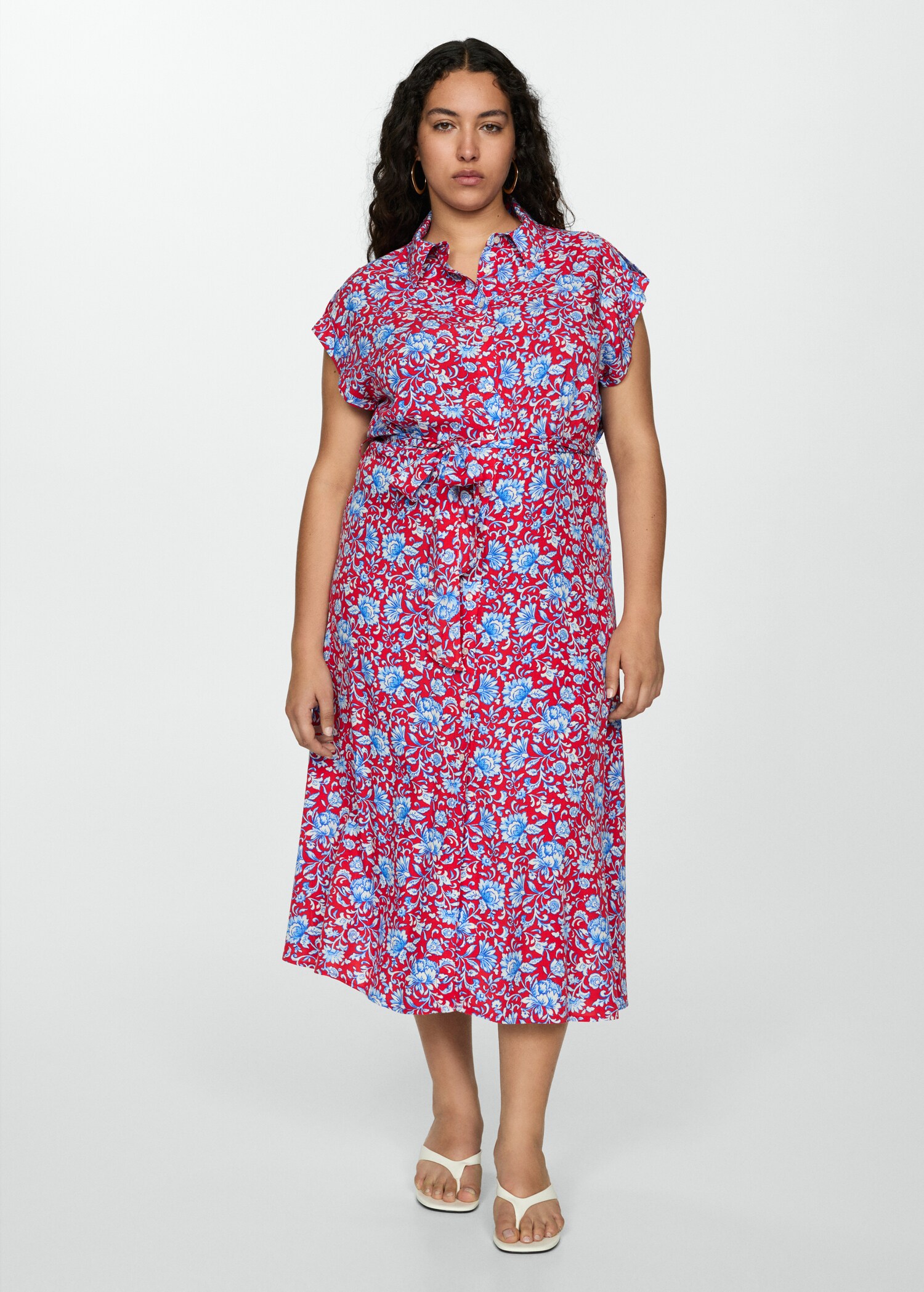 Bow shirt dress - Details of the article 3