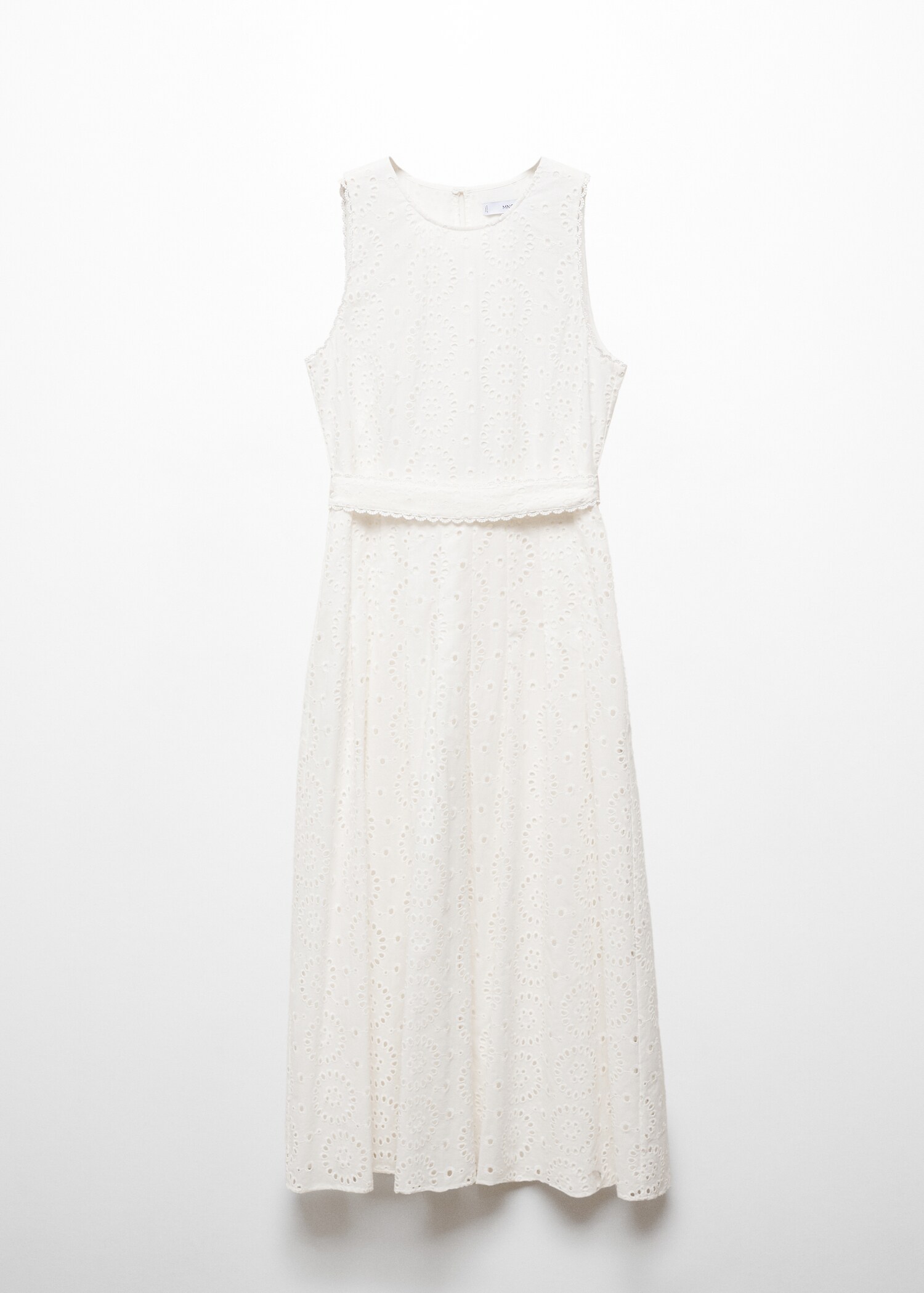 Robe broderies ceinture - Article sans modèle