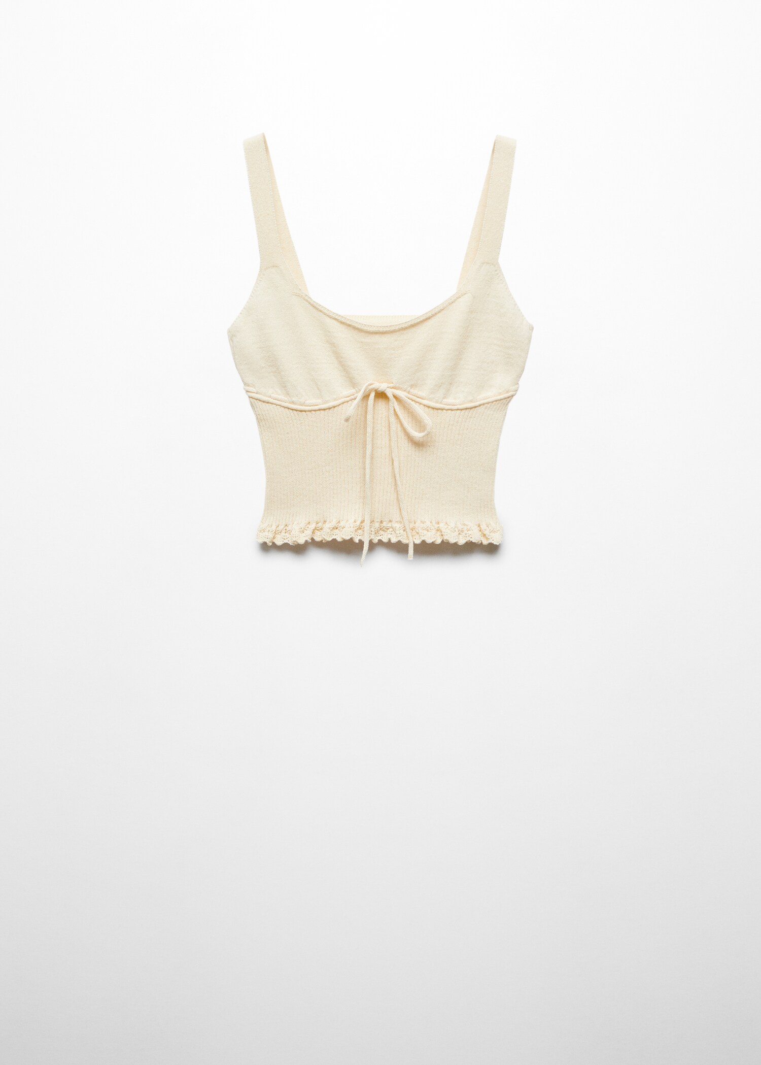 Bow knit top - Article without model
