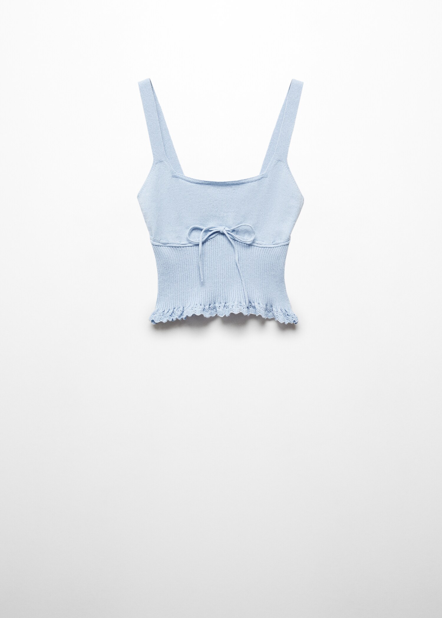 Bow knit top - Article without model