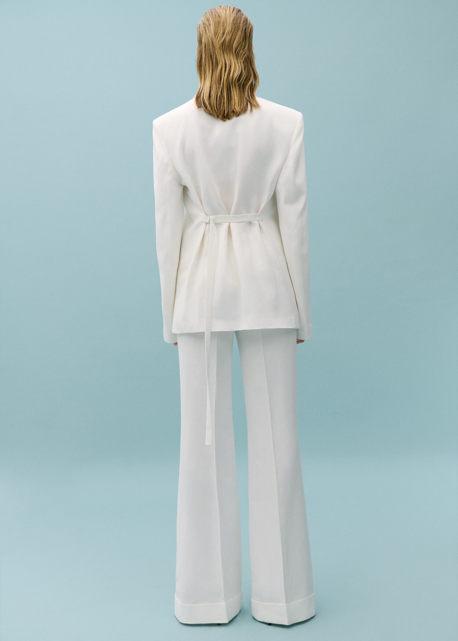 Pantalon costume évasé - Verso de l’article