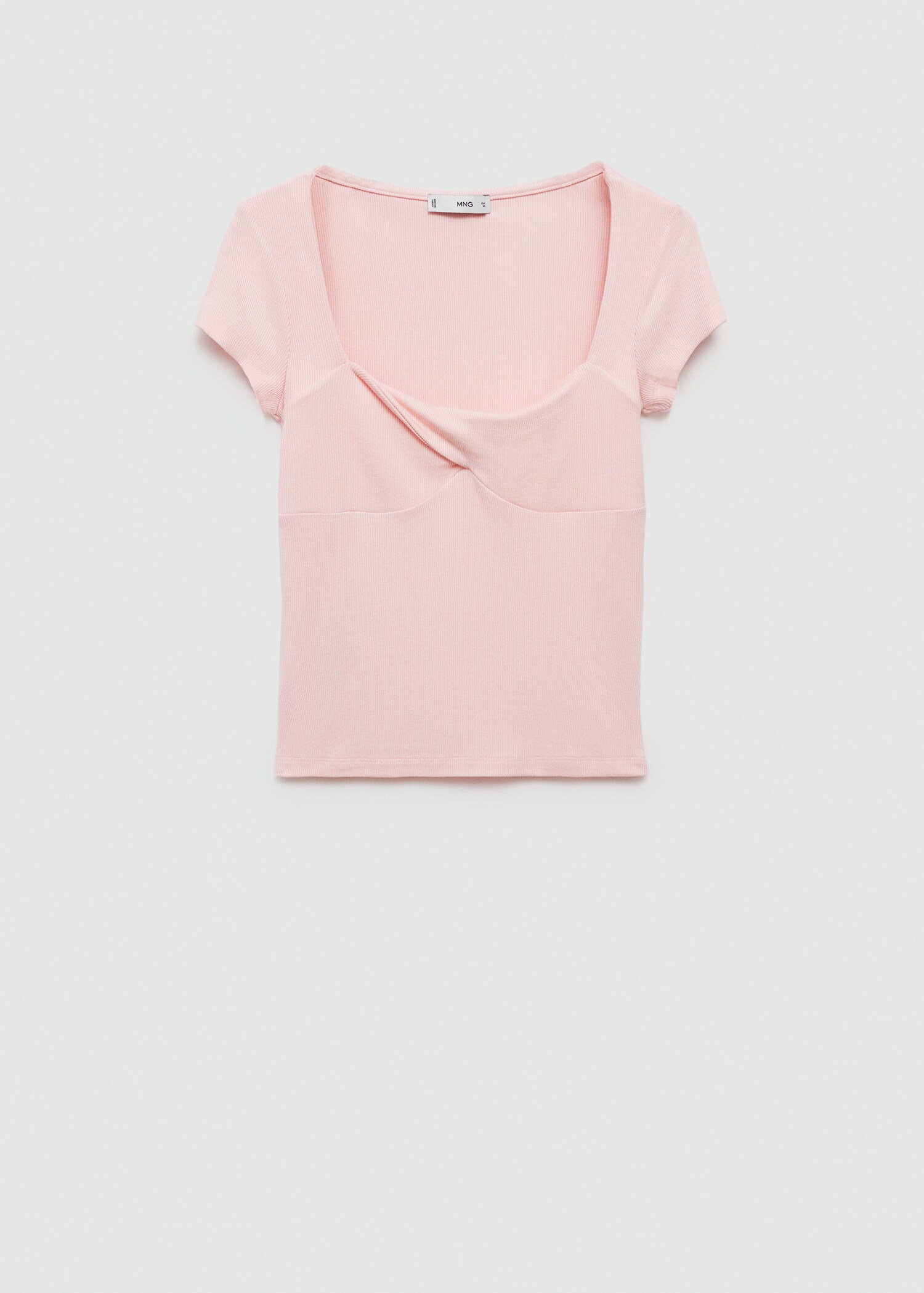 T-shirt col drapé - Article sans modèle