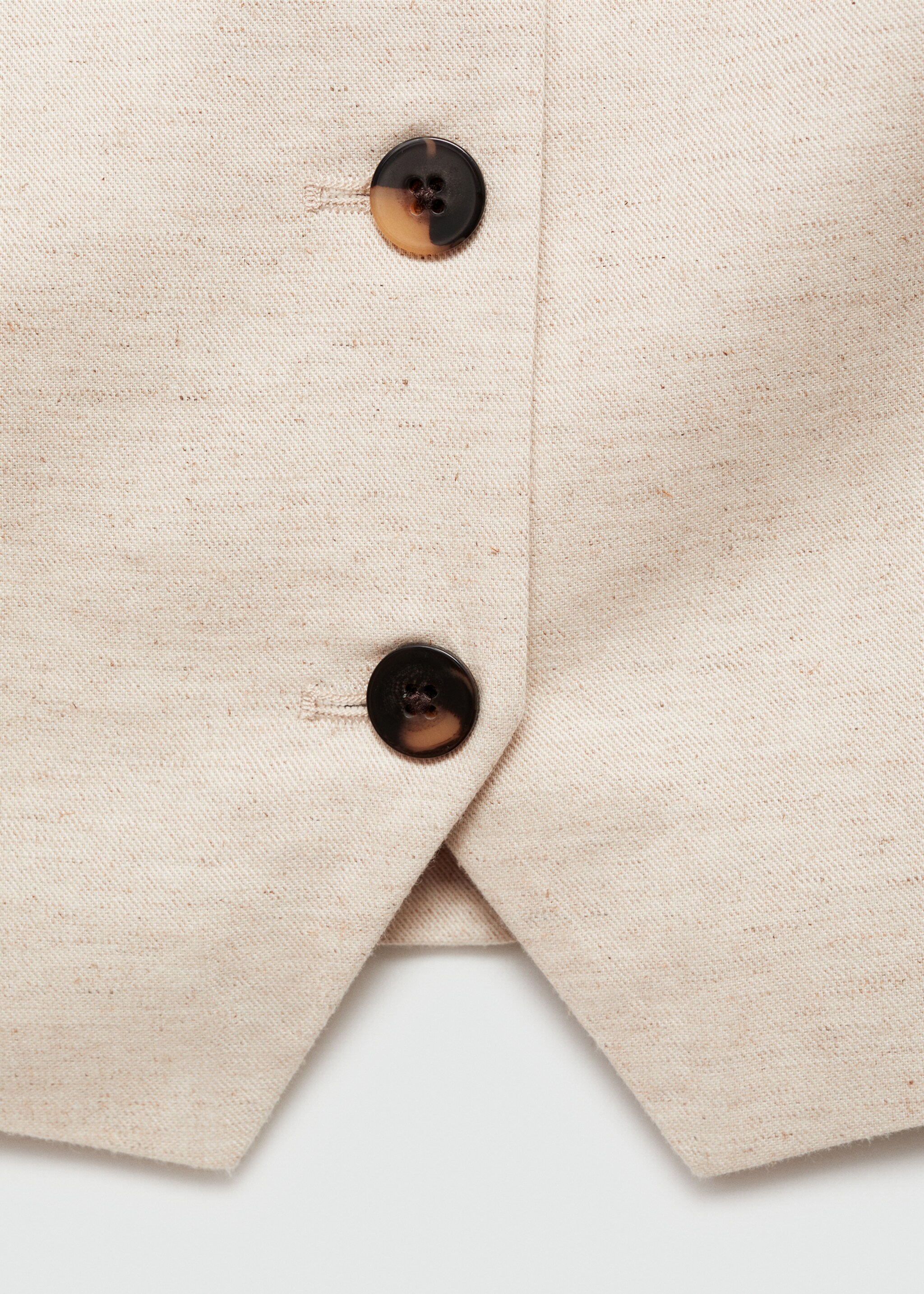 Baumwoll-Top mit Knöpfen - Detail des Artikels 0
