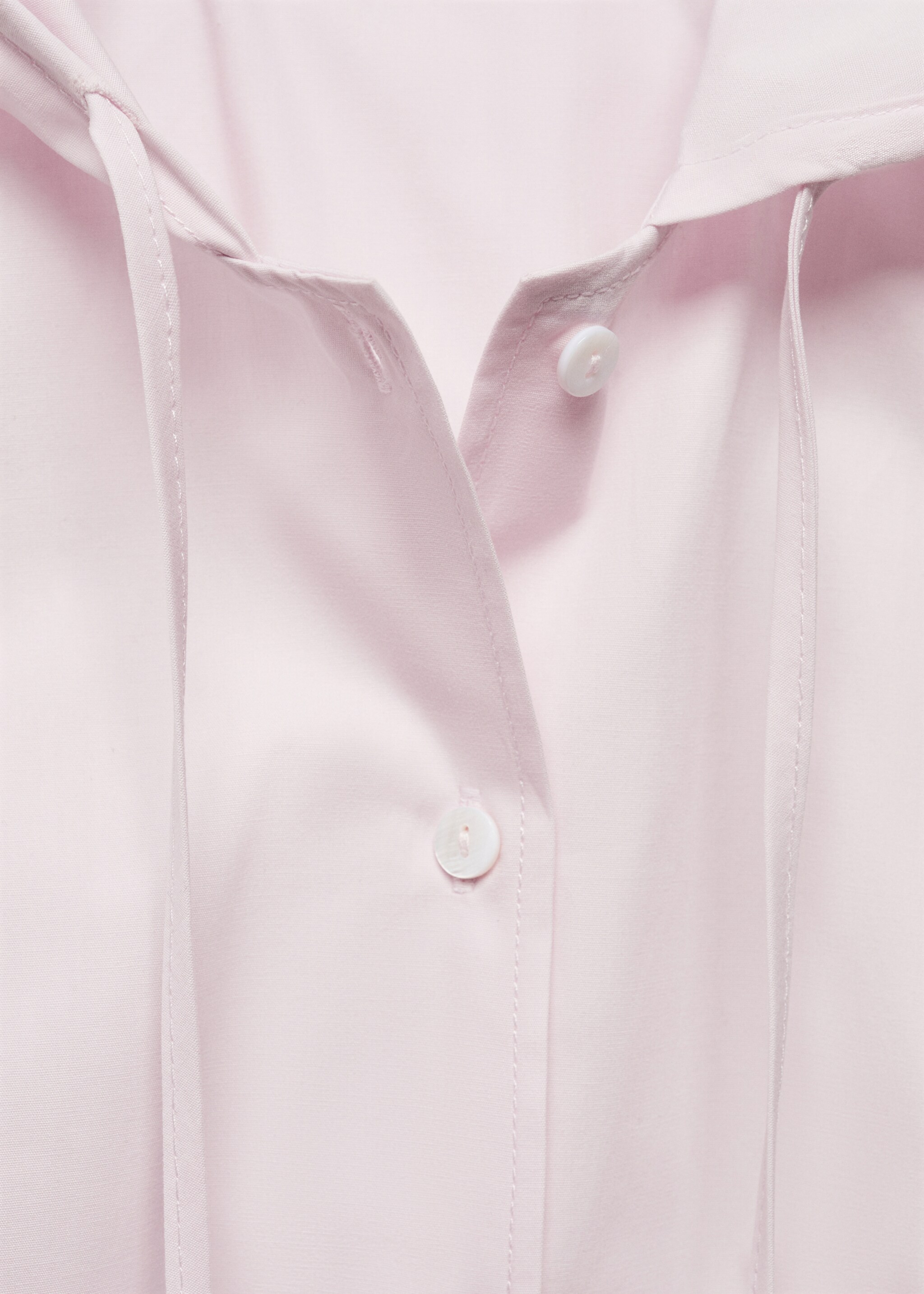 Sleeveless hooded blouse - Details of the article 8