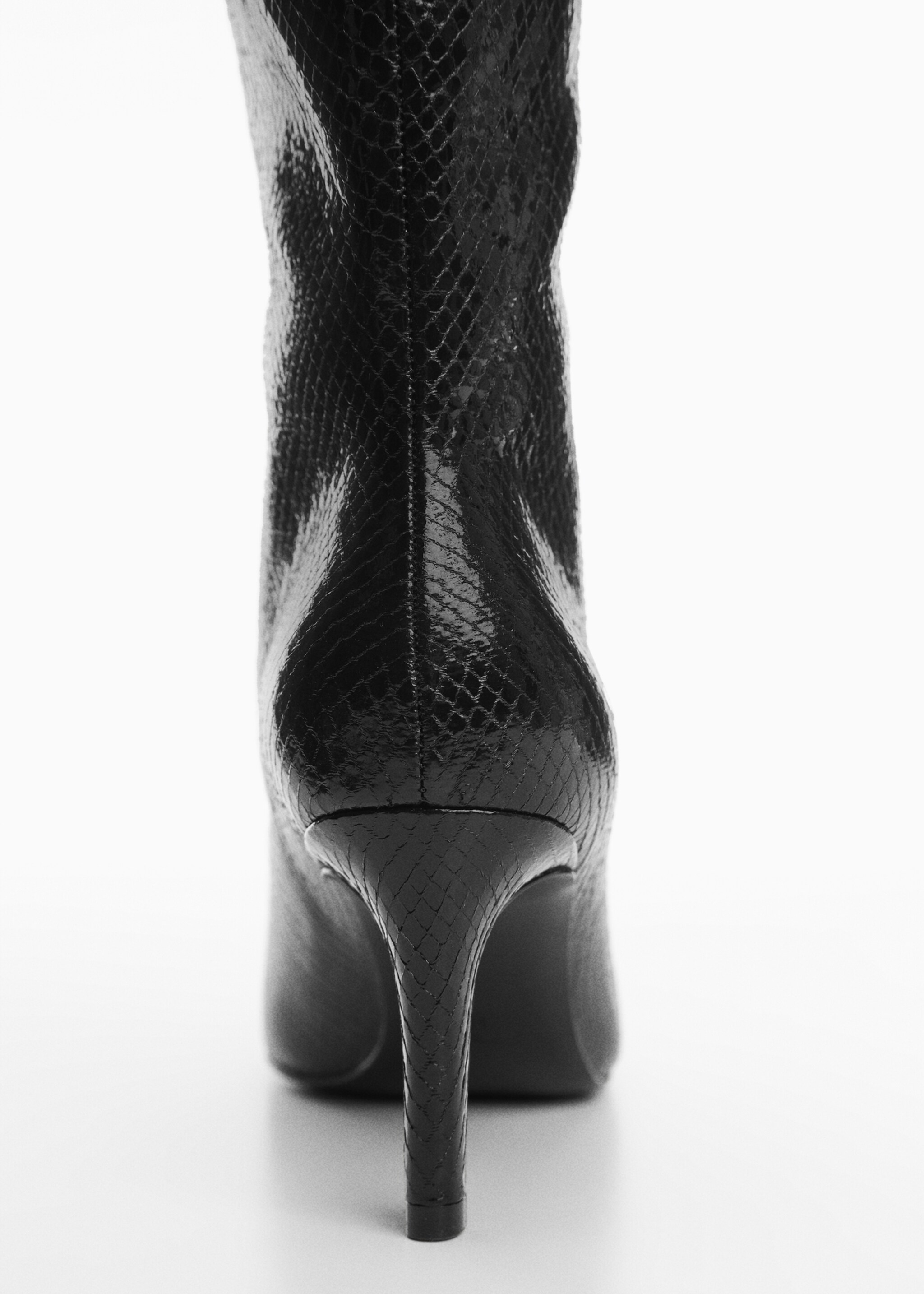 Bottes talon effet imprimé animal - Détail de l'article 1