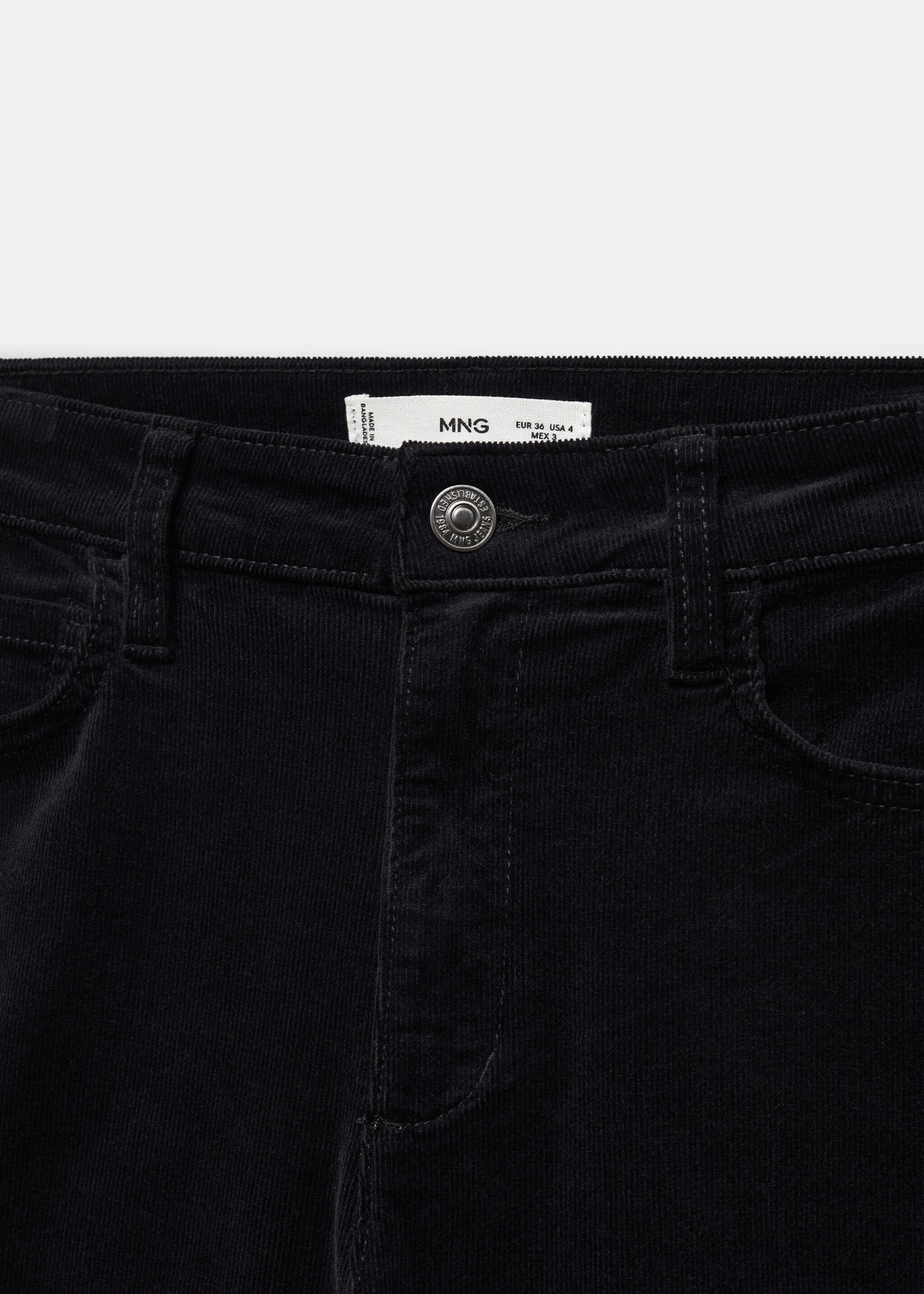 Flared-Cordhose in Cropped-Länge - Detail des Artikels 8