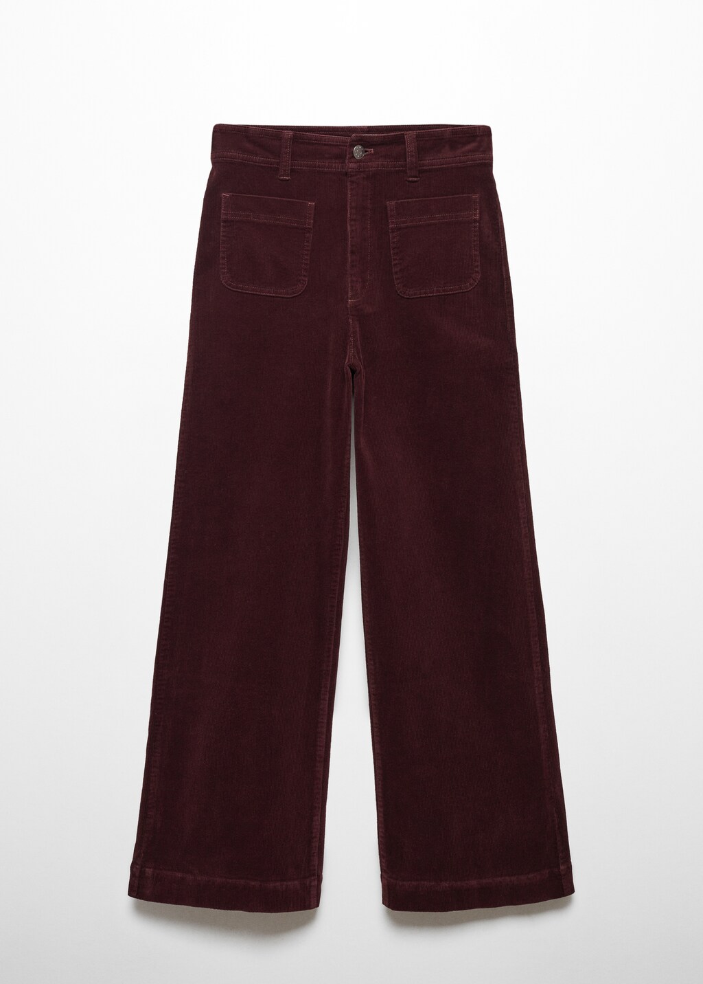 【INCHANT ME】Corduroy Banding Culotte Pants Women's White Cord Culotte | ME+EM