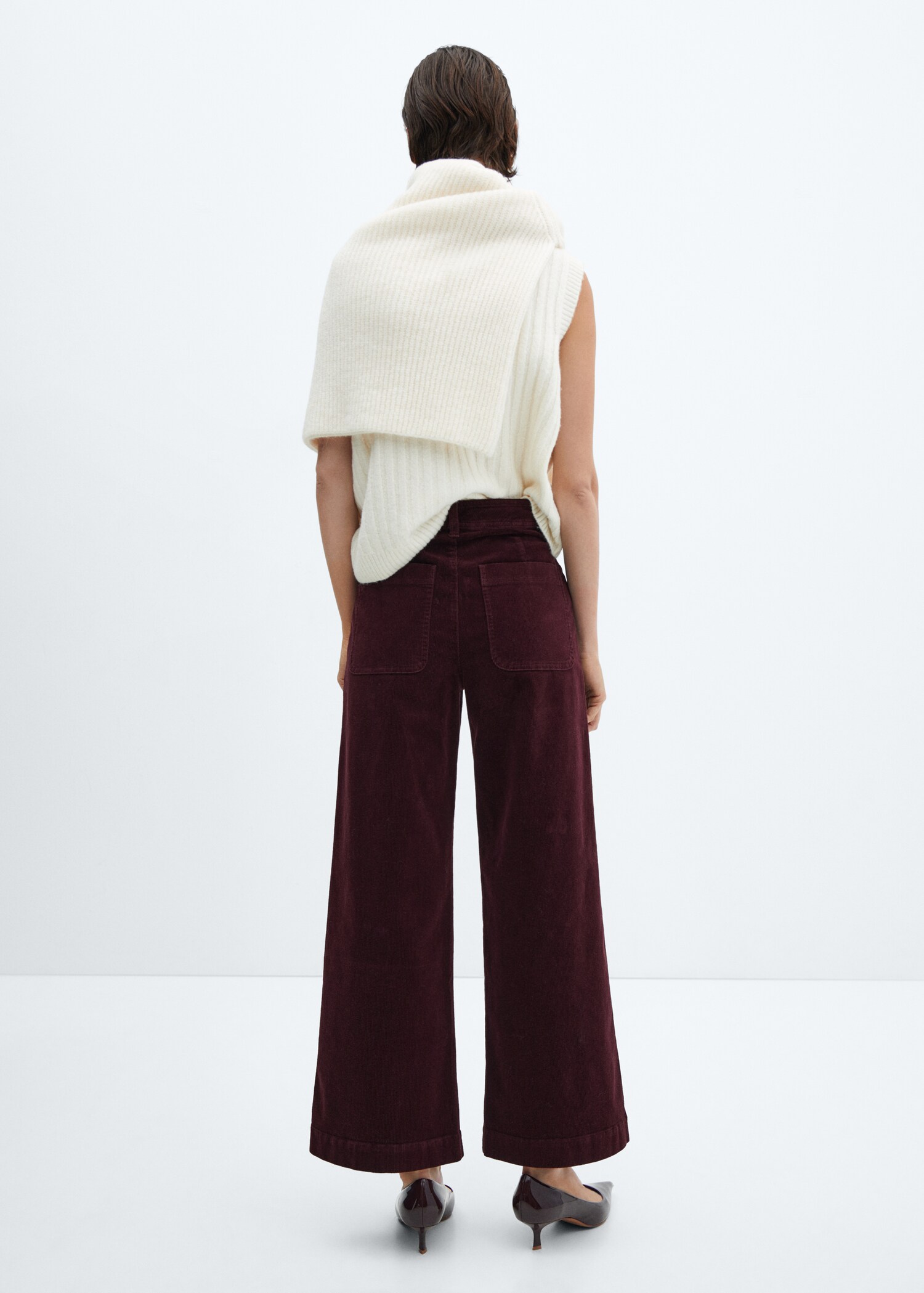 Culotte-Cordhose - Rückseite des Artikels