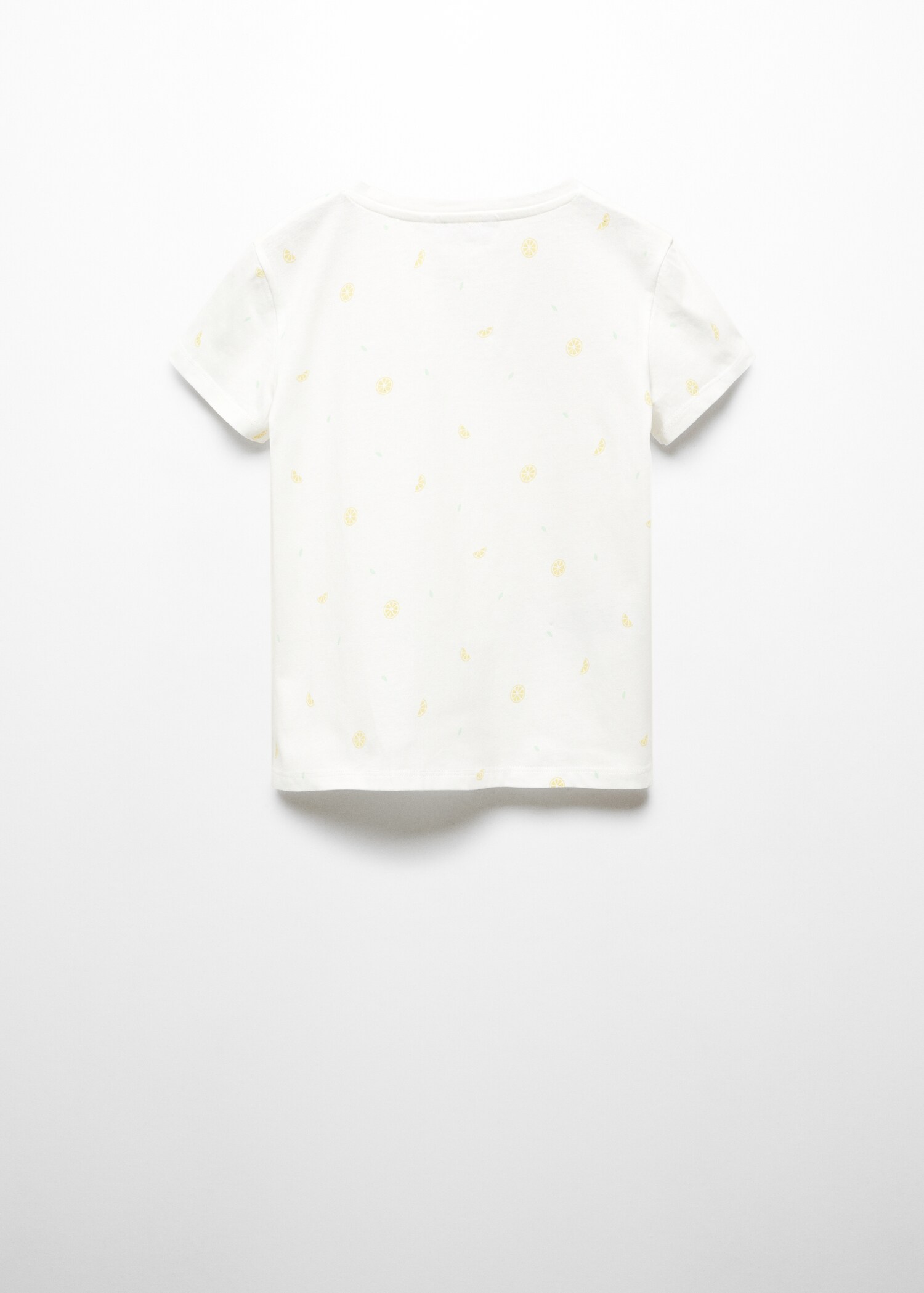 Short-sleeved t-shirt with logo - Reverse of the article