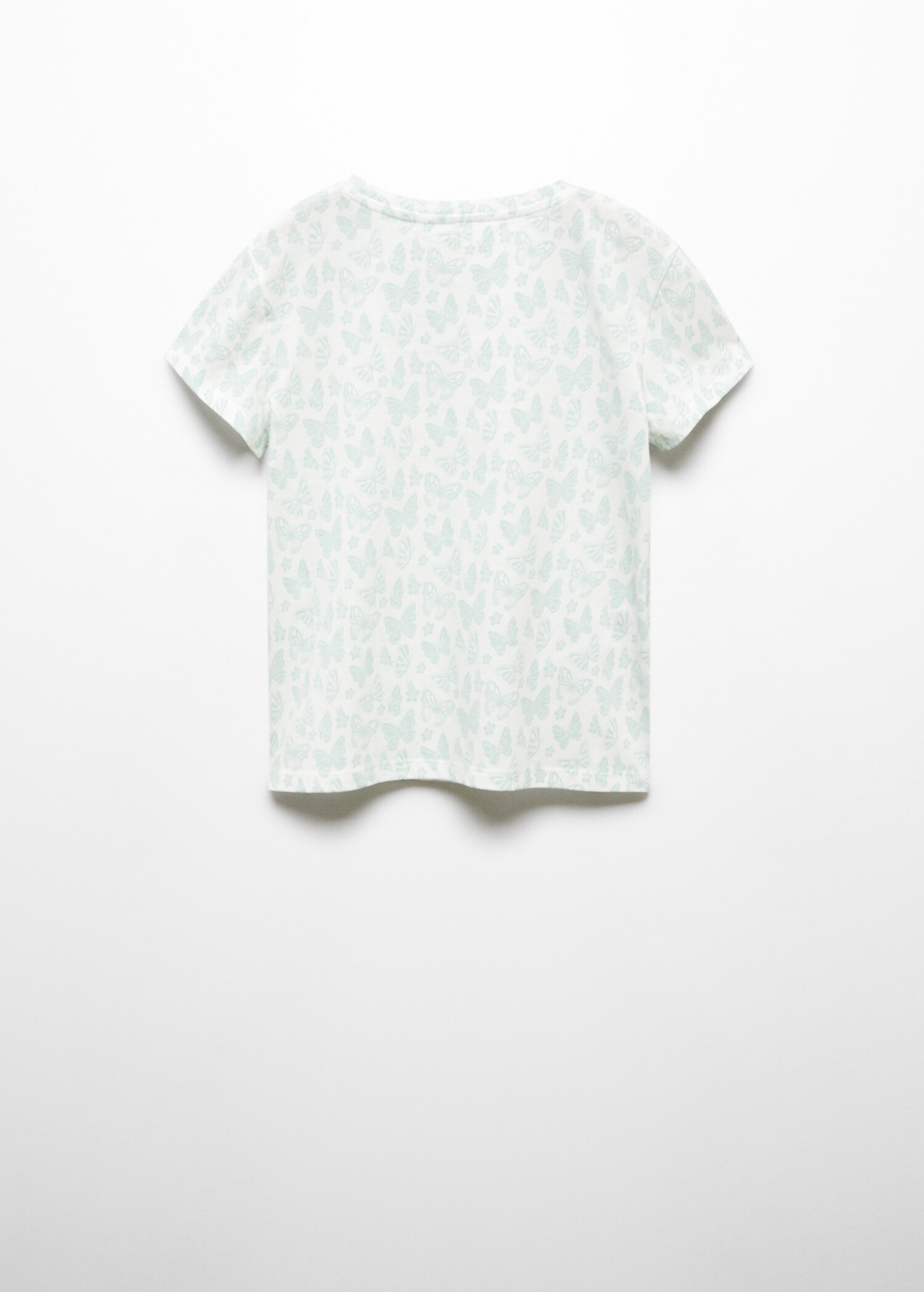 Short-sleeved t-shirt with logo - Reverse of the article