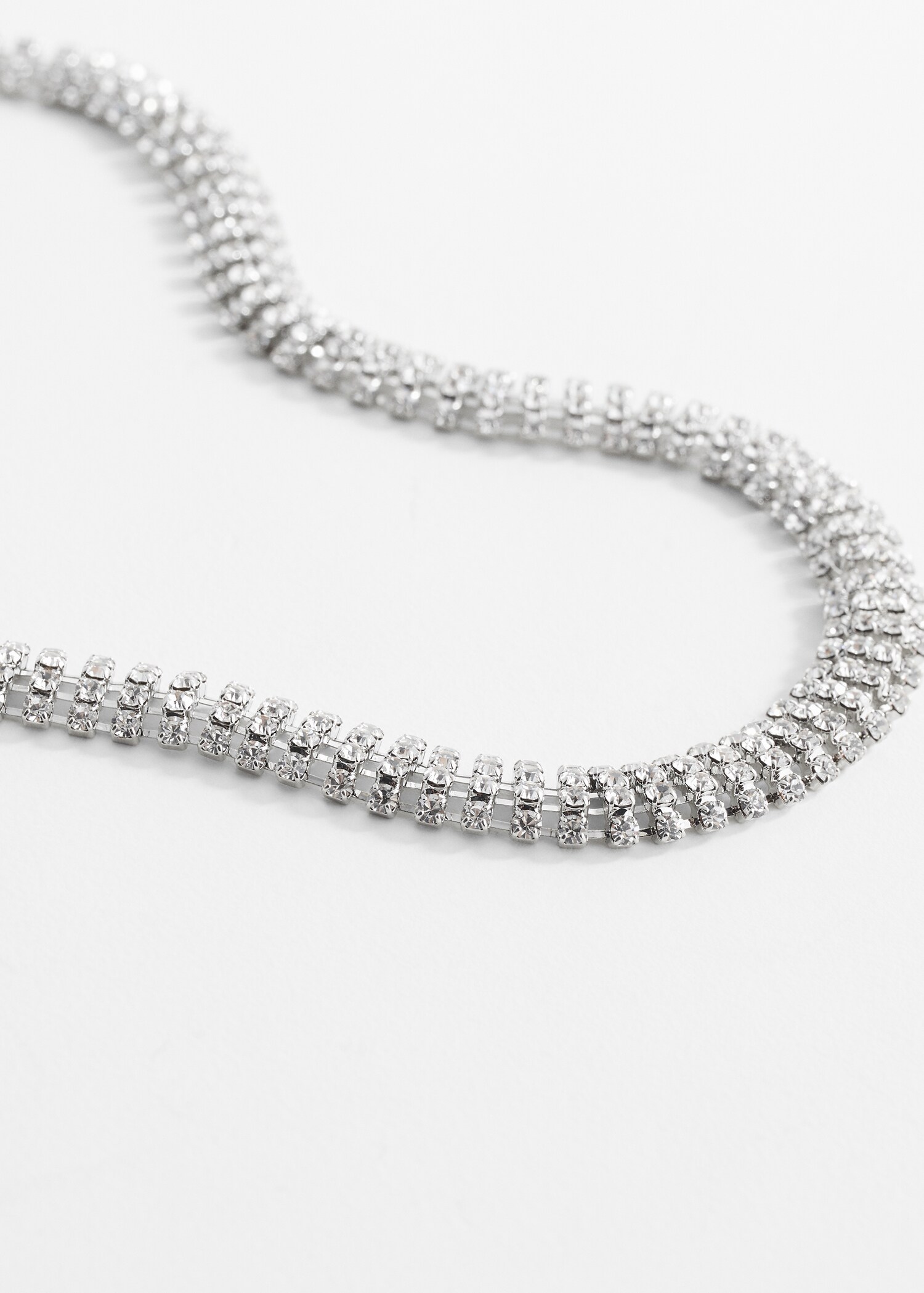 Collar cristales facetados - Plano medio