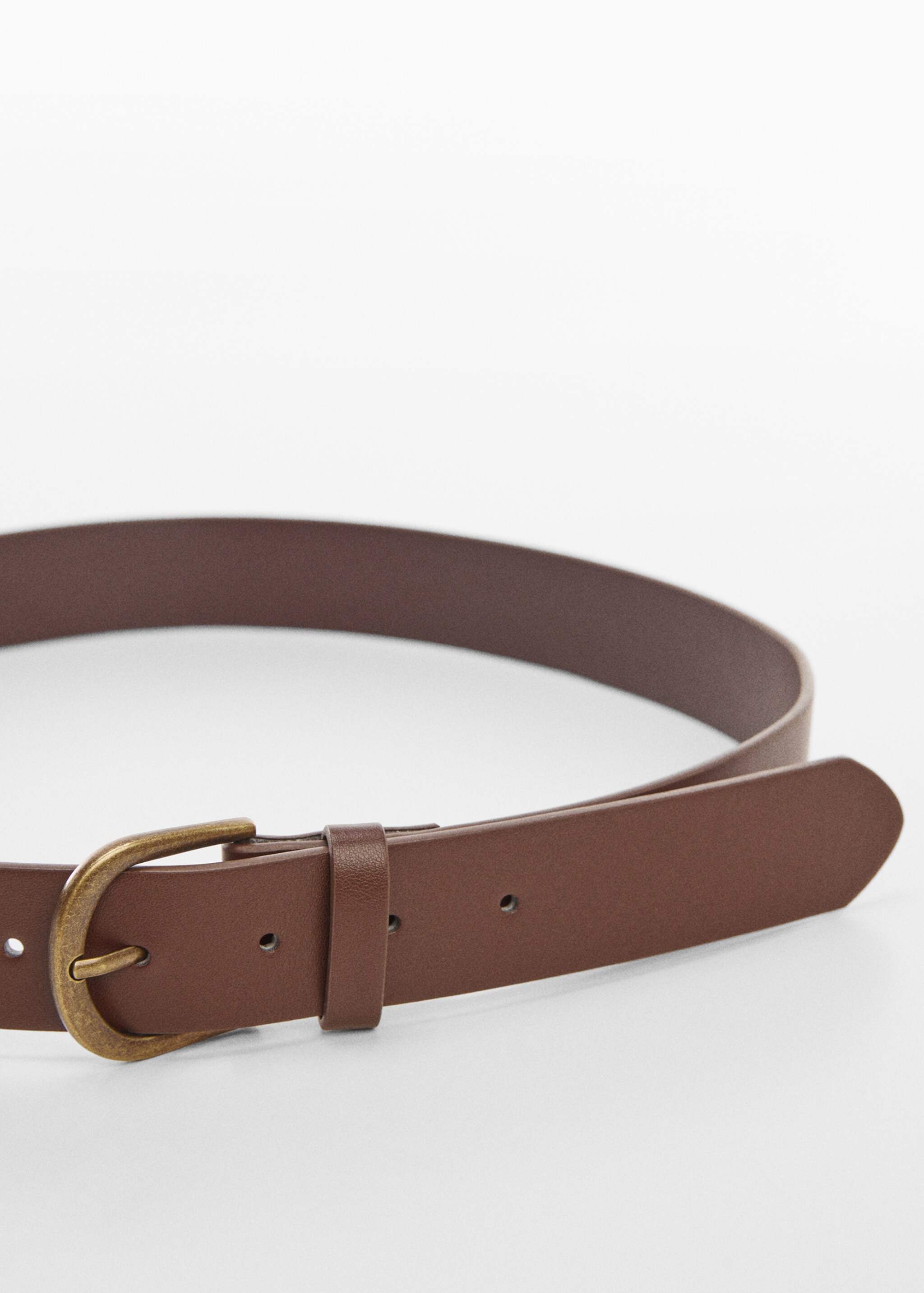 Metal buckle belt - Medium plane