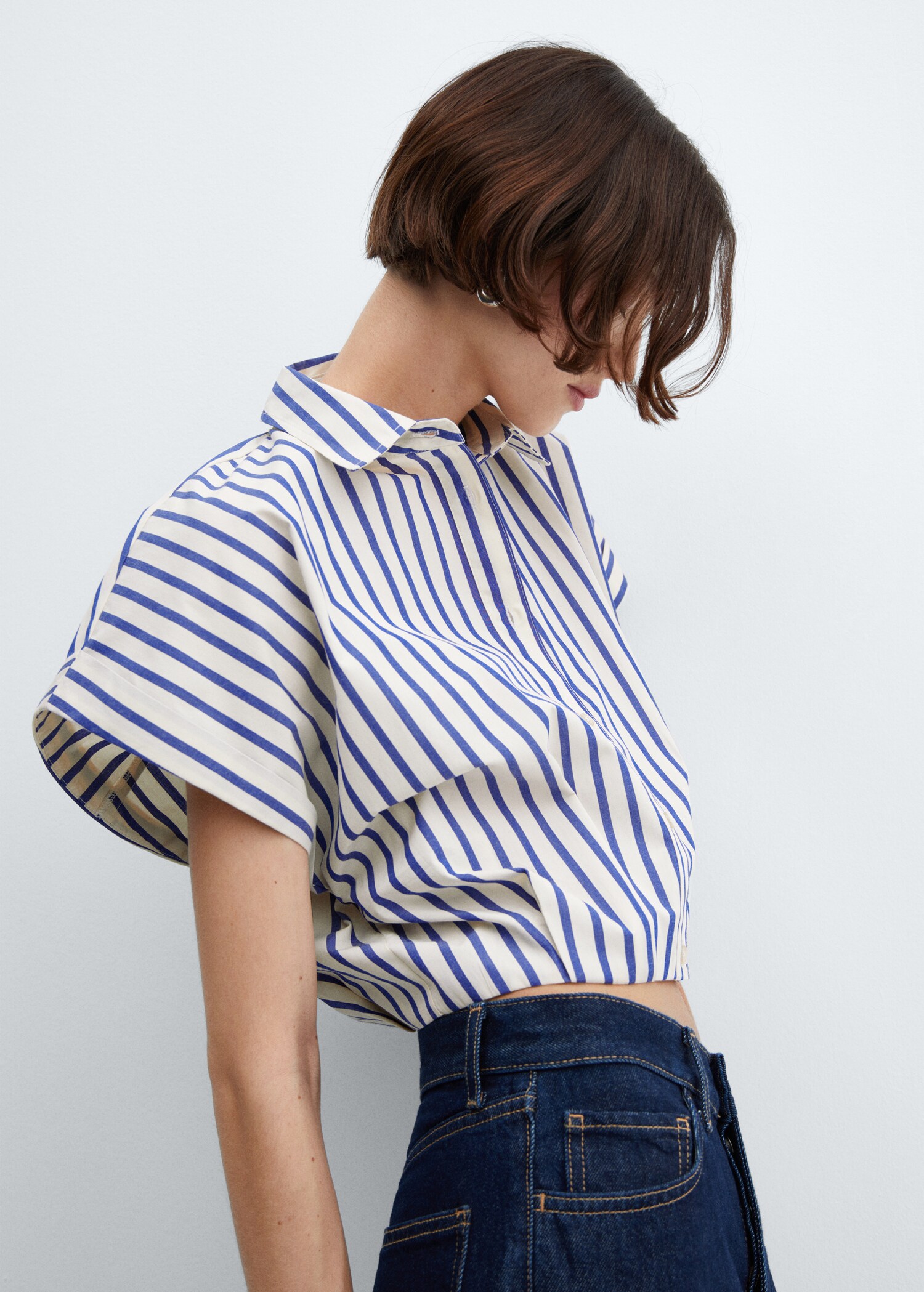 Camicia crop righe - Dettaglio dell'articolo 2